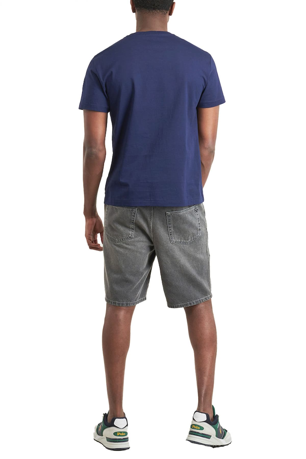 RALPH LAUREN T-SHIRT CLASSIC FIT LOGO ΜΠΛΕ