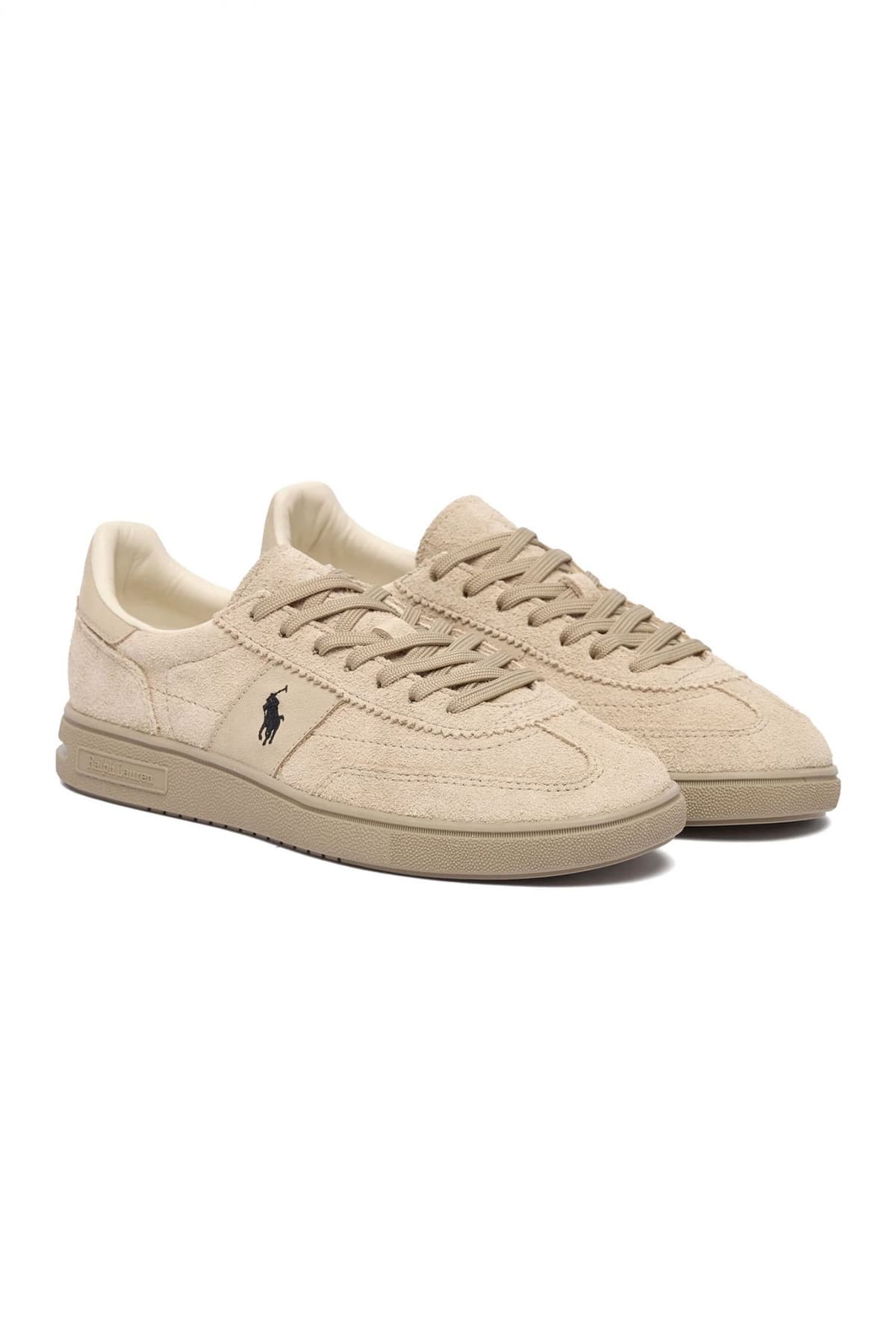 RALPH LAUREN ΠΑΠΟΥΤΣΙΑ SNEAKERS BEDFORD PP-SK-LTL MILKSHAKE ΜΠΕΖ
