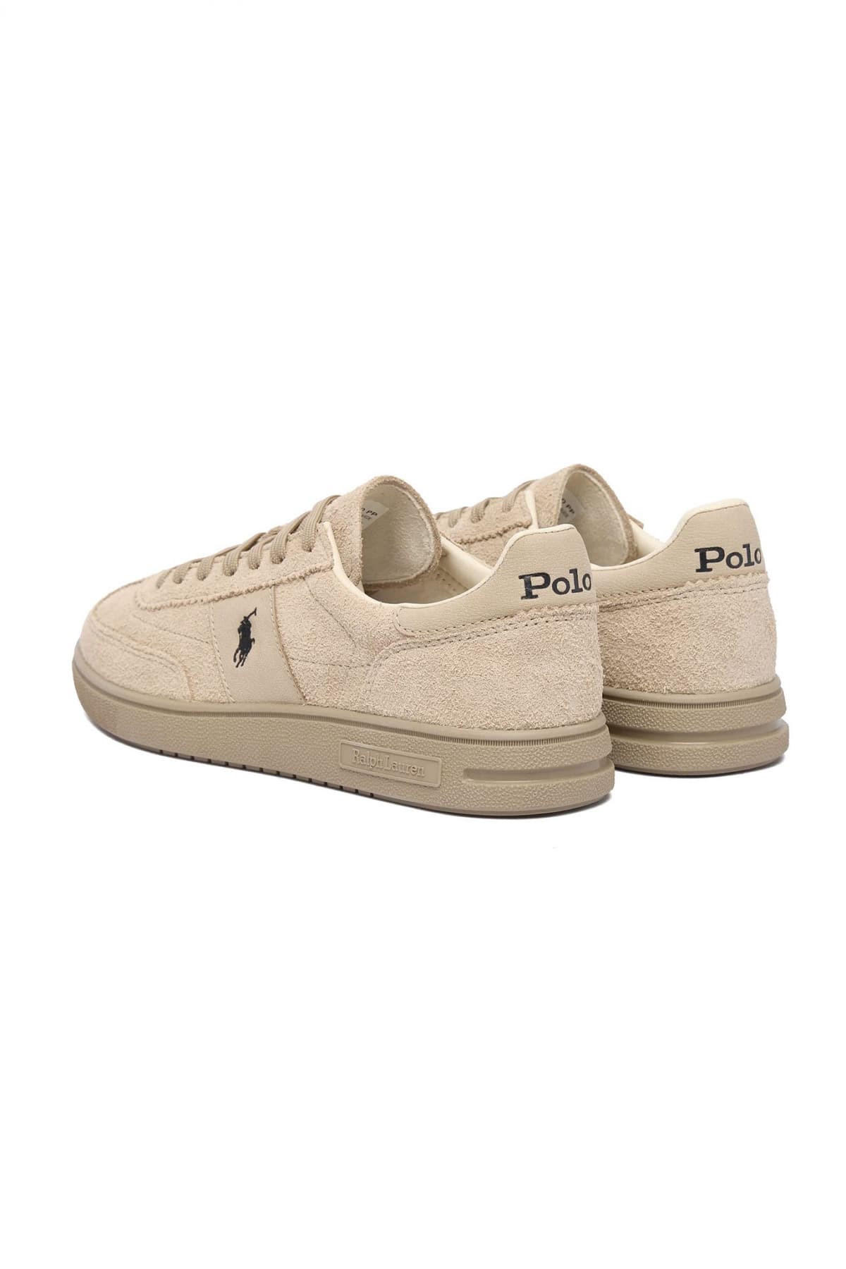 RALPH LAUREN ΠΑΠΟΥΤΣΙΑ SNEAKERS BEDFORD PP-SK-LTL MILKSHAKE ΜΠΕΖ