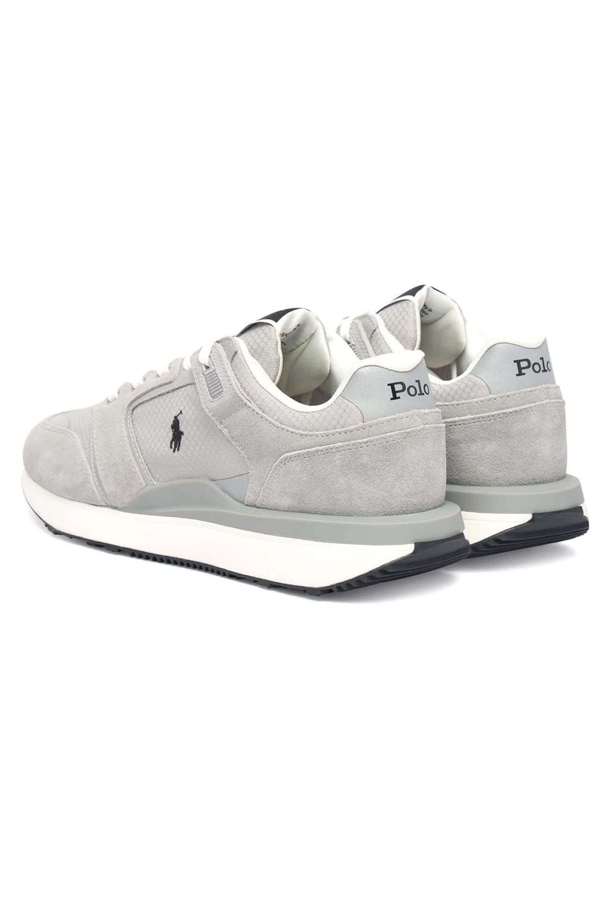 RALPH LAUREN ΠΑΠΟΥΤΣΙΑ SNEAKERS TRN 89 PP V2-SK-LTL ΓΚΡΙ