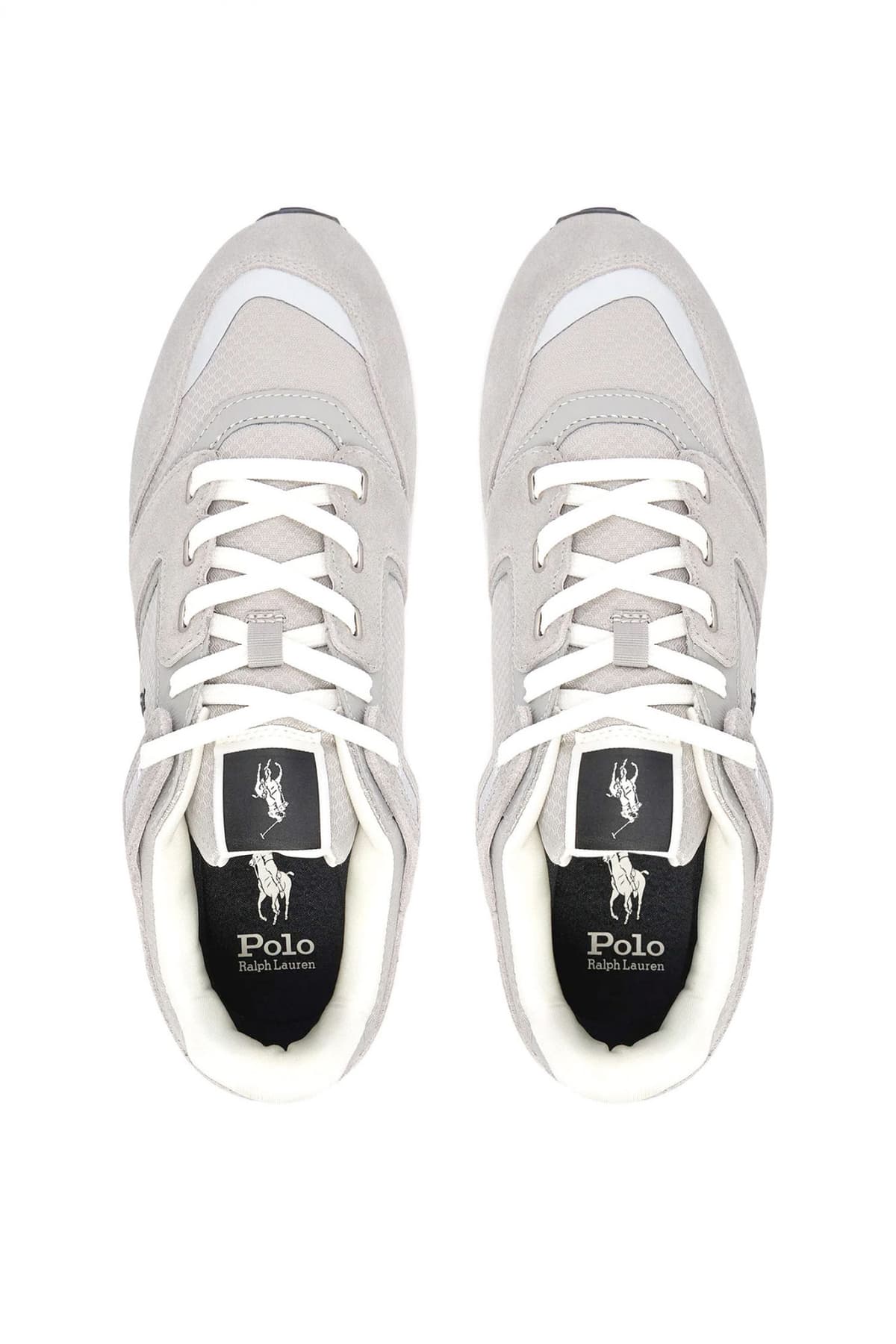 RALPH LAUREN ΠΑΠΟΥΤΣΙΑ SNEAKERS TRN 89 PP V2-SK-LTL ΓΚΡΙ