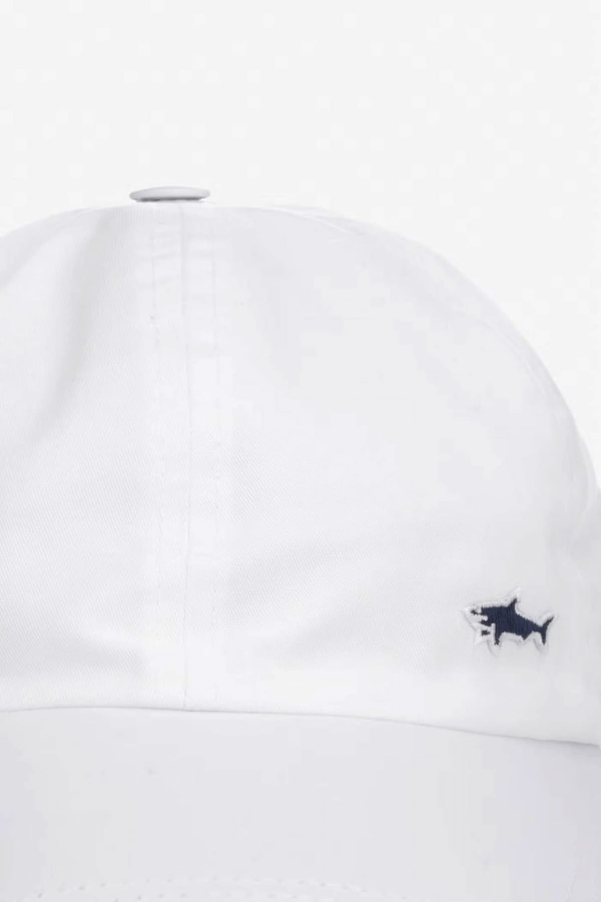 PAUL&SHARK ΚΑΠΕΛΟ LOGO ΛΕΥΚΟ