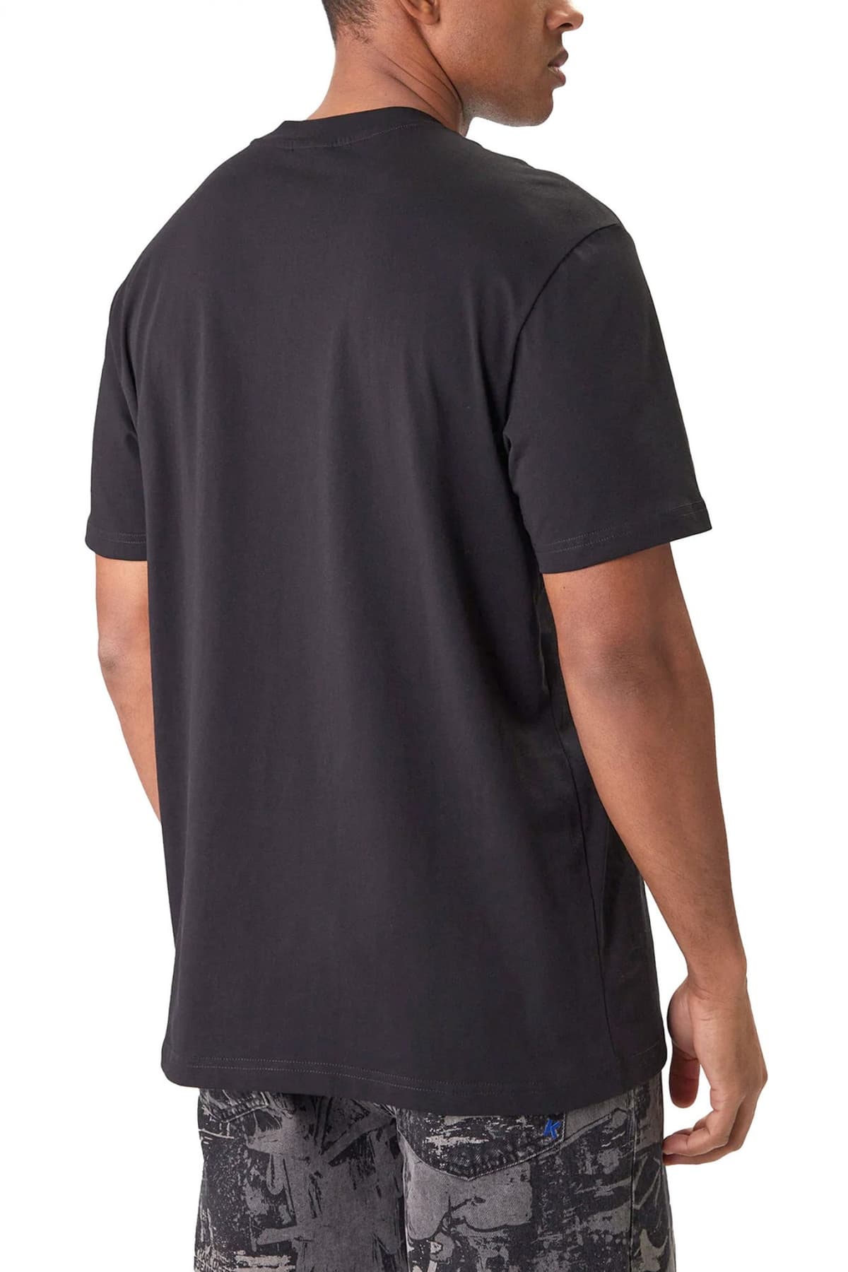 KARL LAGERFELD JEANS T-SHIRT REGULAR FIT SS K LOGO TEE ΜΑΥΡΟ