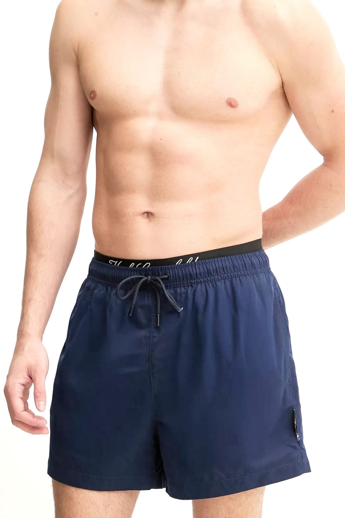 KARL LAGERFELD ΜΑΓΙΩ HOTEL KARL CREST SHORT BOARDSHORT ΜΠΛΕ