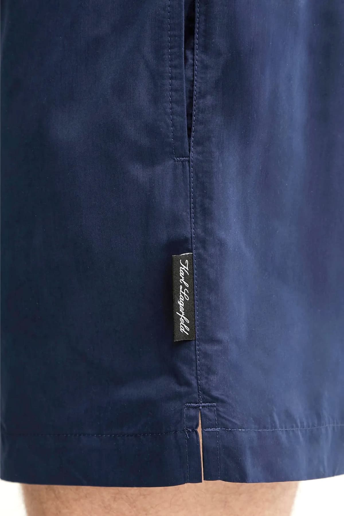 KARL LAGERFELD ΜΑΓΙΩ HOTEL KARL CREST SHORT BOARDSHORT ΜΠΛΕ