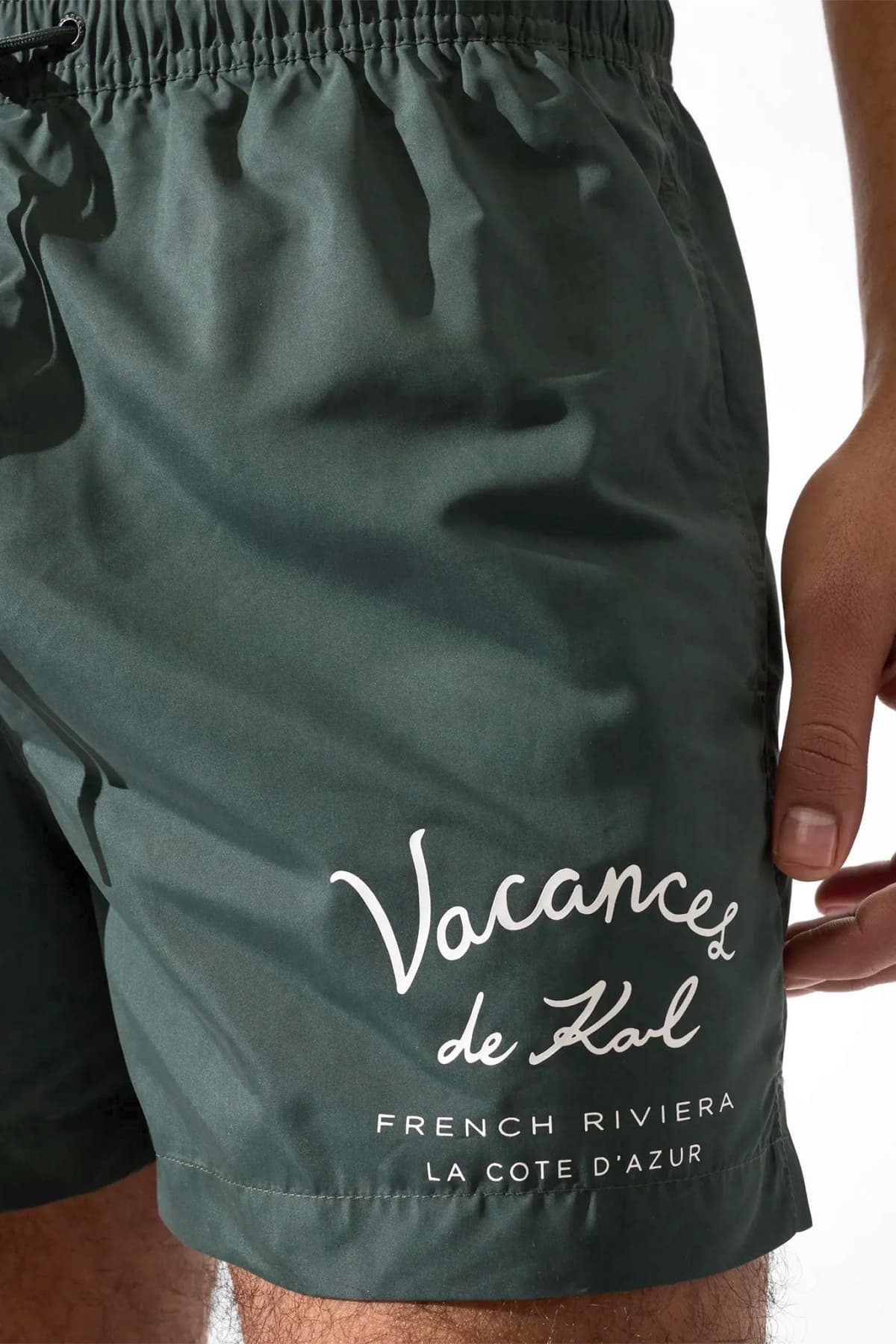 KARL LAGERFELD ΜΑΓΙΩ VACANCES SHORT BOARDSHORT ΧΑΚΙ