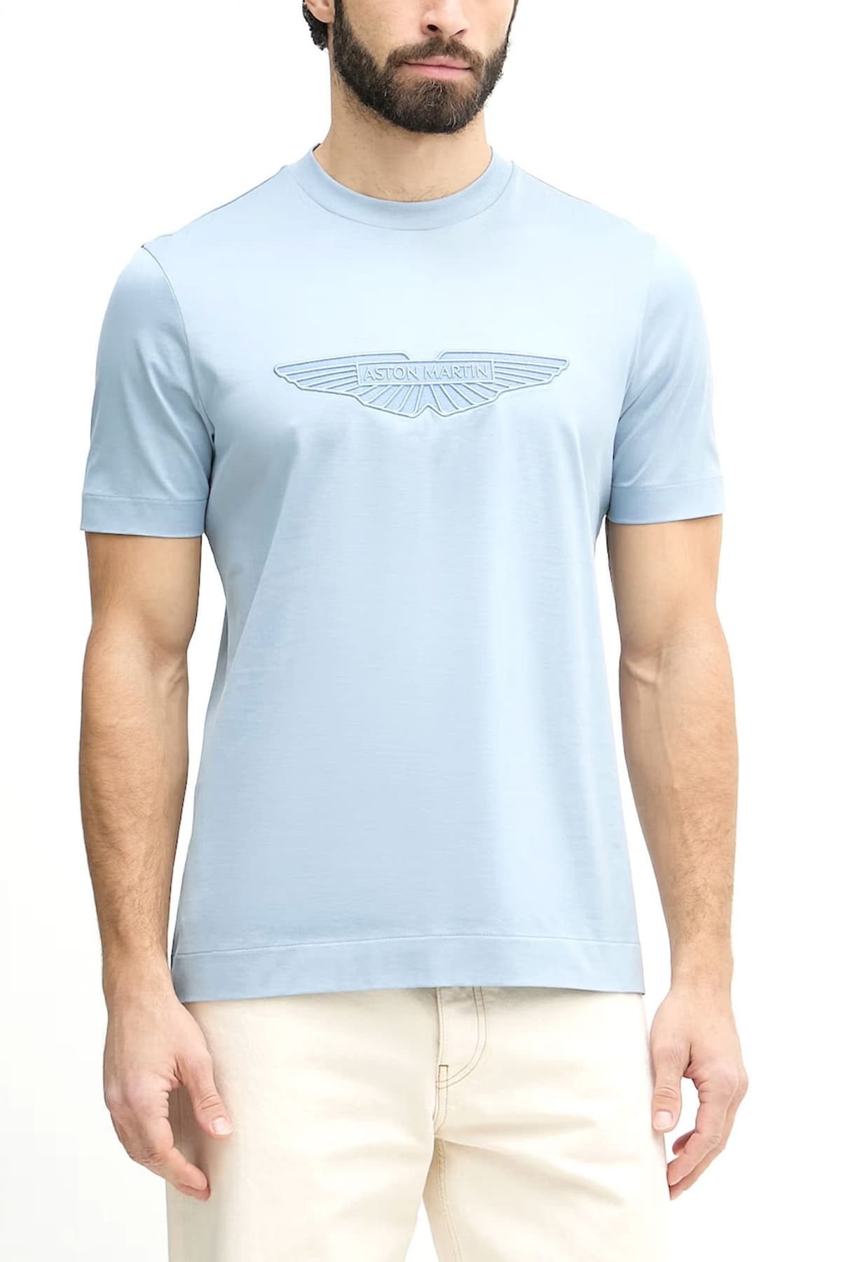 BOSS T-SHIRT C-TAUT 249_AM ΣΙΕΛ