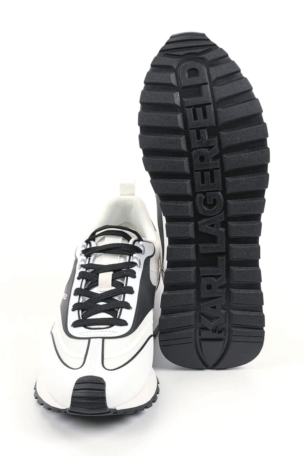 Kairo Vinyl Mix Low Top Sneakers Men Karl Lagerfeld