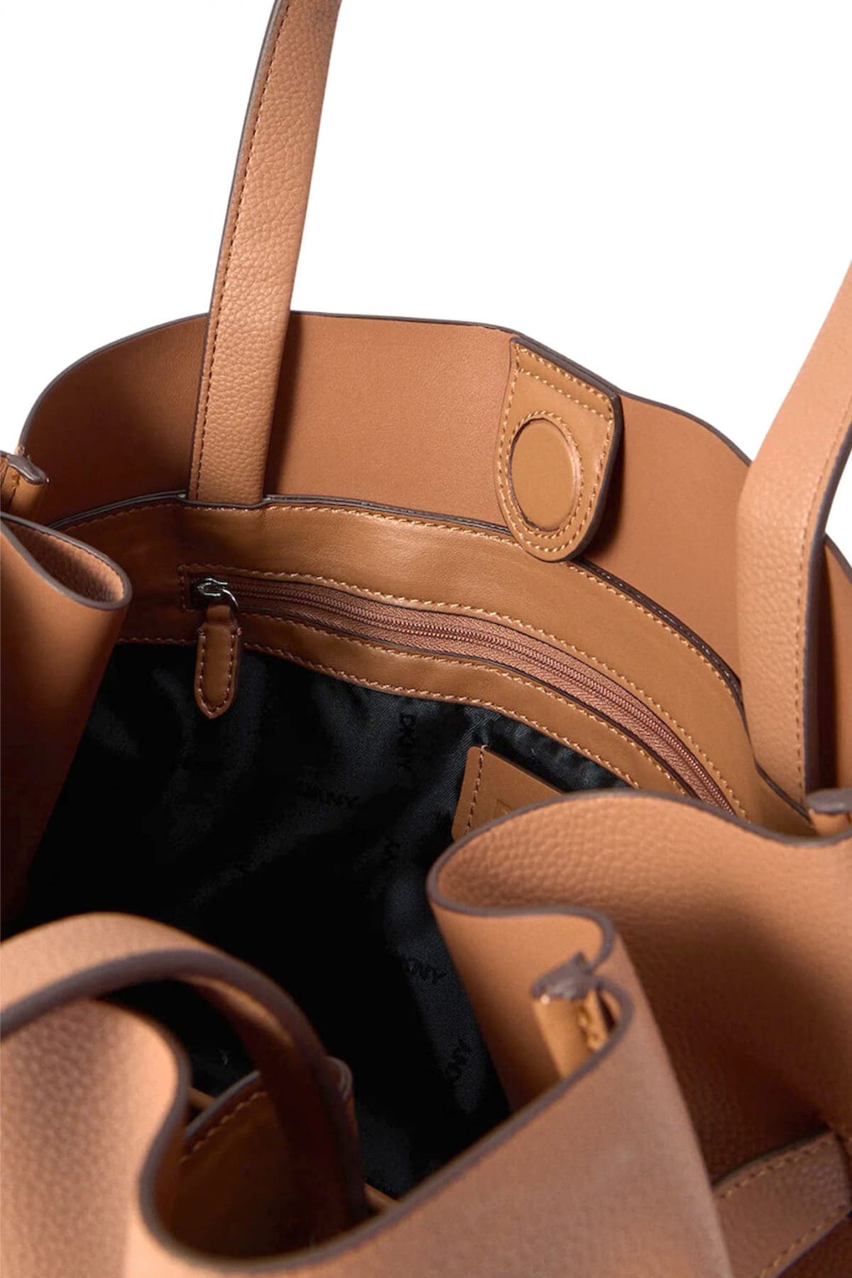 DKNY ΤΣΑΝΤΑ ΩΜΟΥ BRYAR SATCHELS LOGO ΤΑΜΠΑ