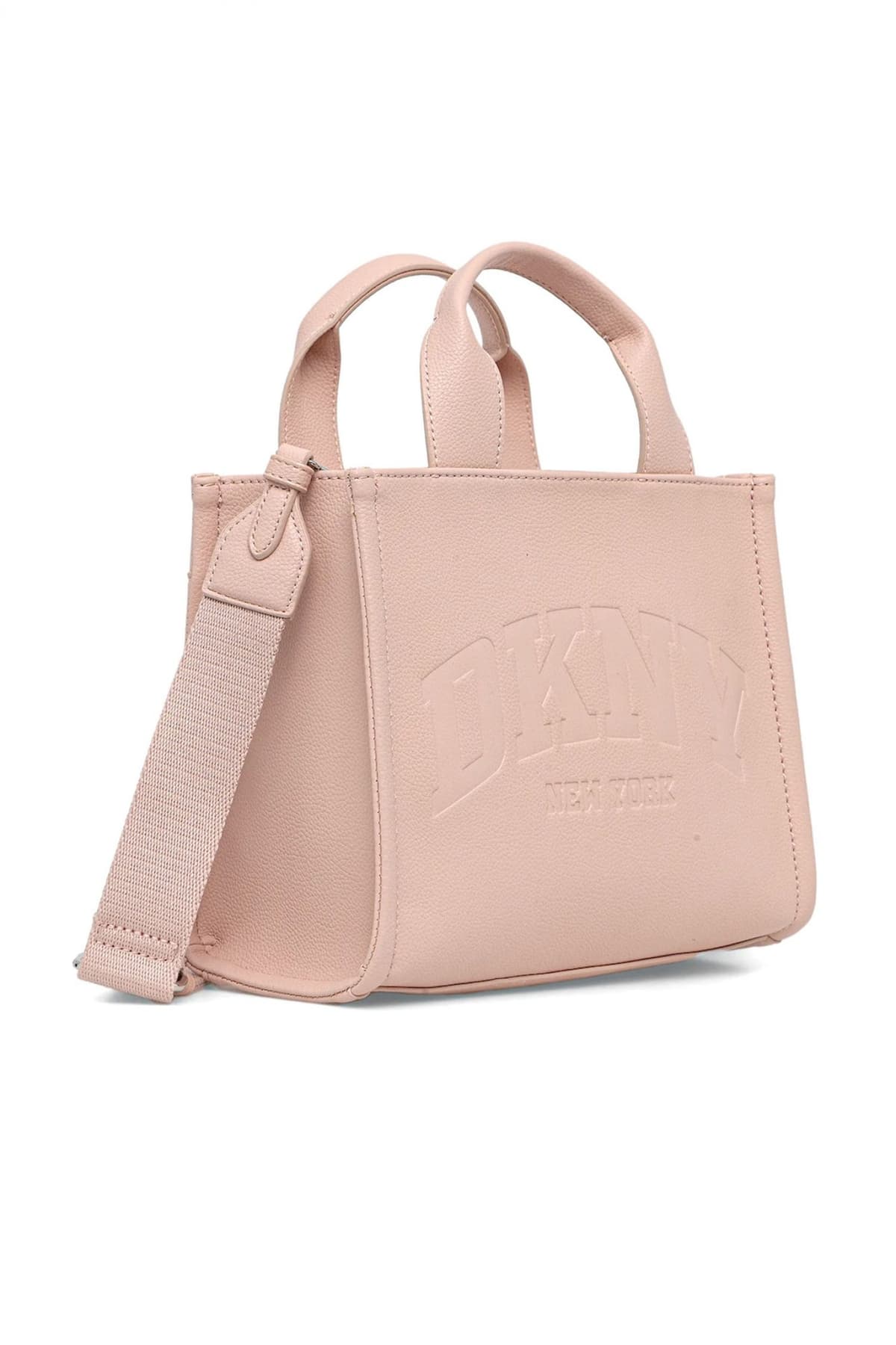 DKNY ΤΣΑΝΤΑ ΧΕΙΡΟΣ/CROSSBODY HADLEE SM TOTE LOGO ΡΟΖ