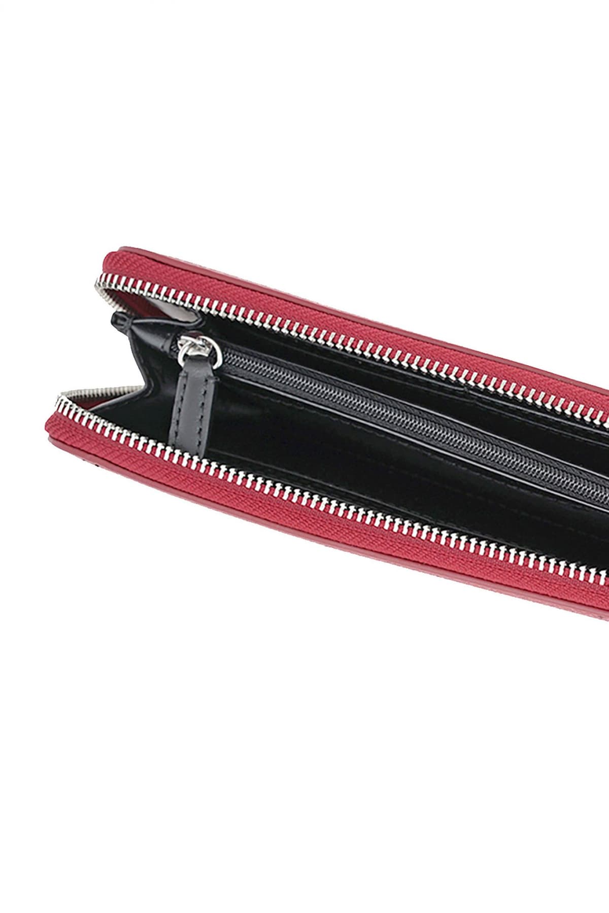 DKNY ΠΟΡΤΟΦΟΛΙ HADLEE LG ZIP AROUND LOGO ΚΟΚΚΙΝΟ