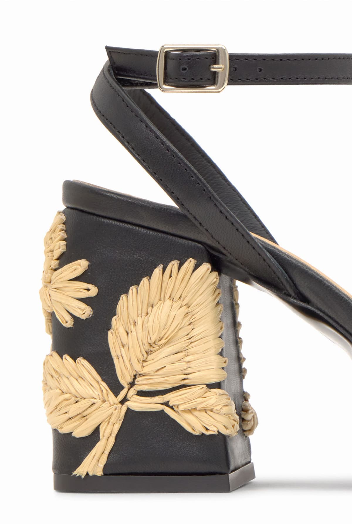 CASTANER ΠΑΠΟΥΤΣΙΑ ΠΕΔΙΛΑ VASILIA ΑΝΑΓΛΥΦΑ ΣΧΕΔΙΑ ΜΕ ΨΑΘΑ ΜΑΥΡΟ