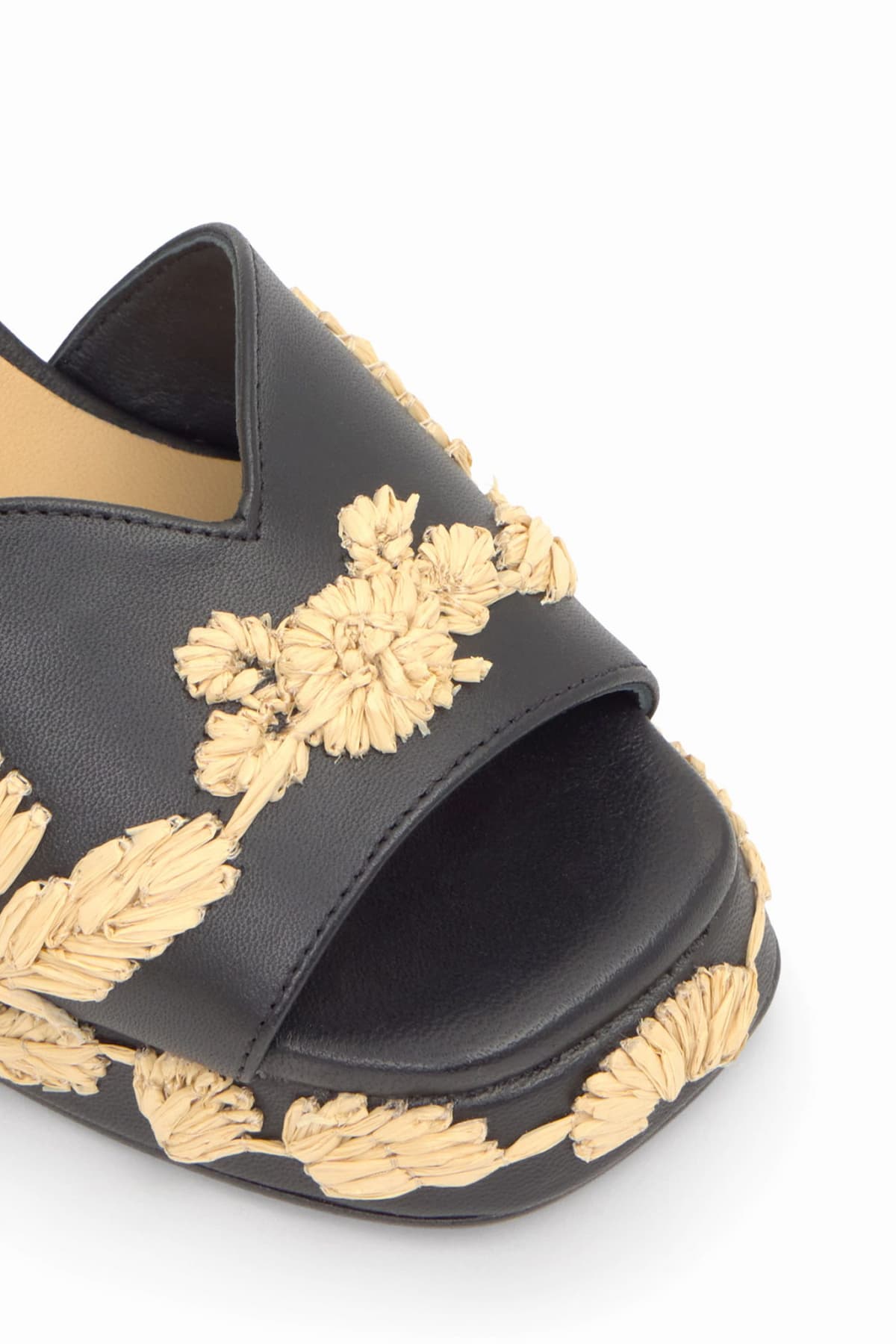 CASTANER ΠΑΠΟΥΤΣΙΑ ΠΕΔΙΛΑ VASILIA ΑΝΑΓΛΥΦΑ ΣΧΕΔΙΑ ΜΕ ΨΑΘΑ ΜΑΥΡΟ