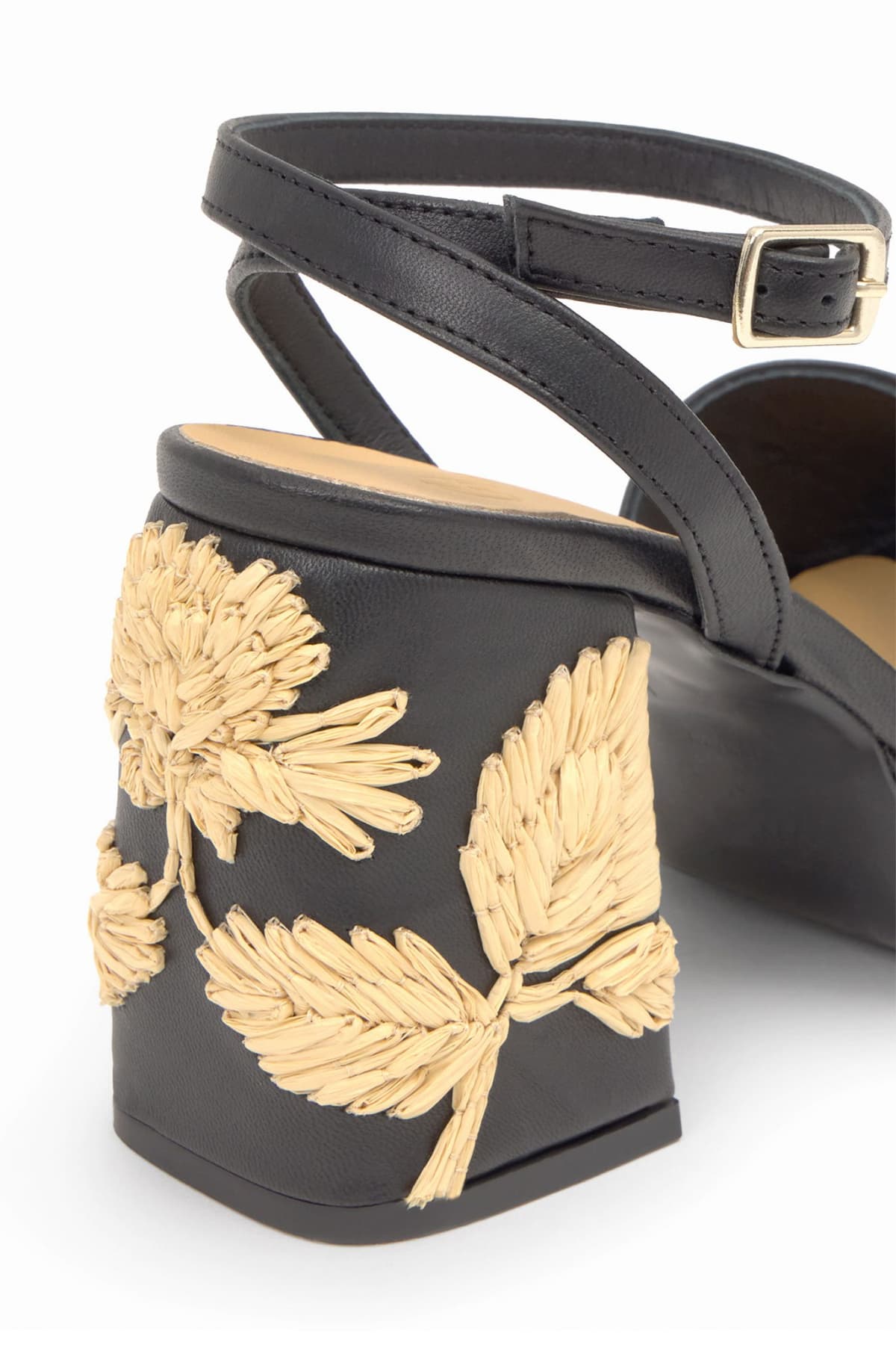 CASTANER ΠΑΠΟΥΤΣΙΑ ΠΕΔΙΛΑ VASILIA ΑΝΑΓΛΥΦΑ ΣΧΕΔΙΑ ΜΕ ΨΑΘΑ ΜΑΥΡΟ