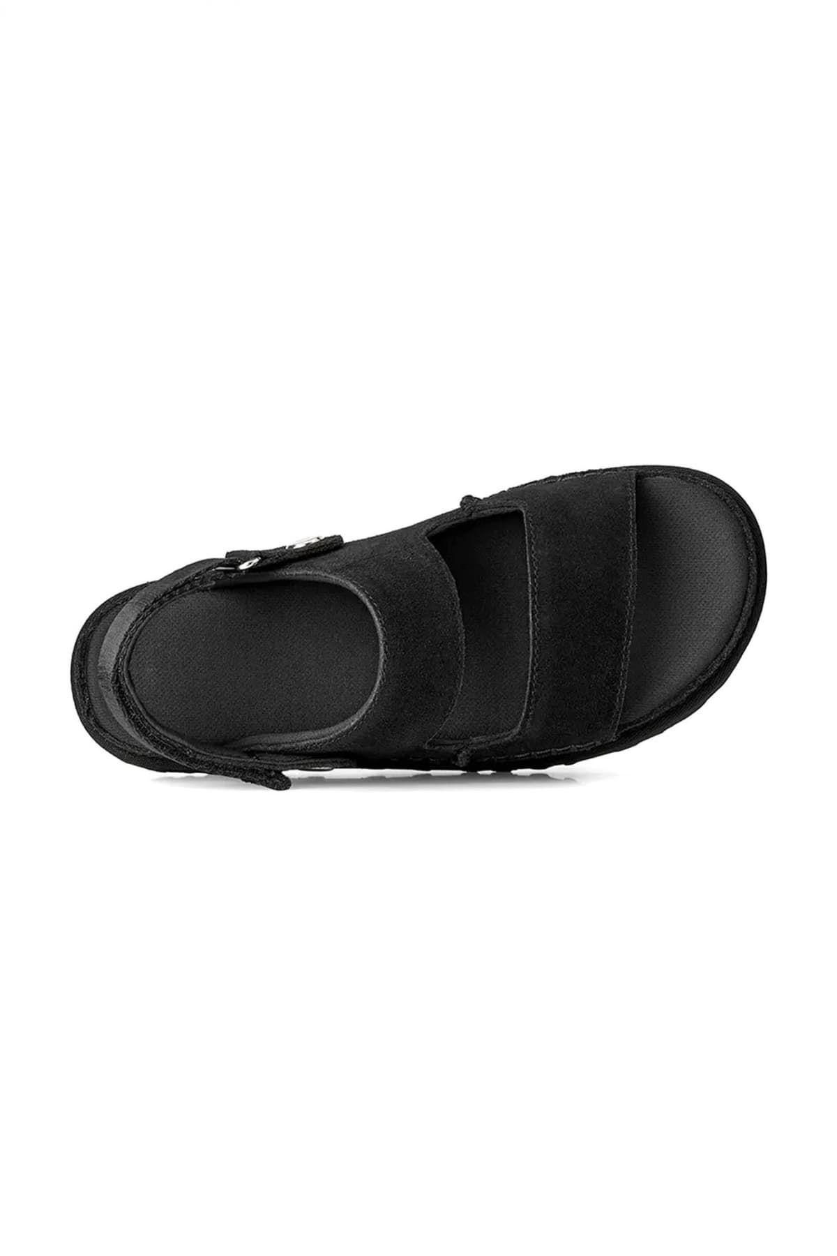 UGG ΠΑΠΟΥΤΣΙΑ ΠΕΔΙΛΑ/ΠΑΝΤΟΦΛΕΣ GOLDENSTAR GLIDE ΣΟΥΕΤ LOGO ΜΑΥΡΟ