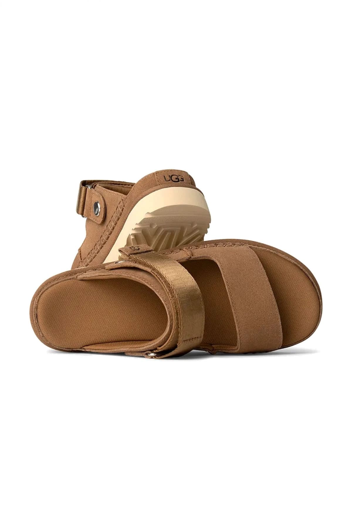 UGG ΠΑΠΟΥΤΣΙΑ ΠΕΔΙΛΑ/ΠΑΝΤΟΦΛΕΣ GOLDENSTAR GLIDE ΣΟΥΕΤ LOGO ΤΑΜΠΑ