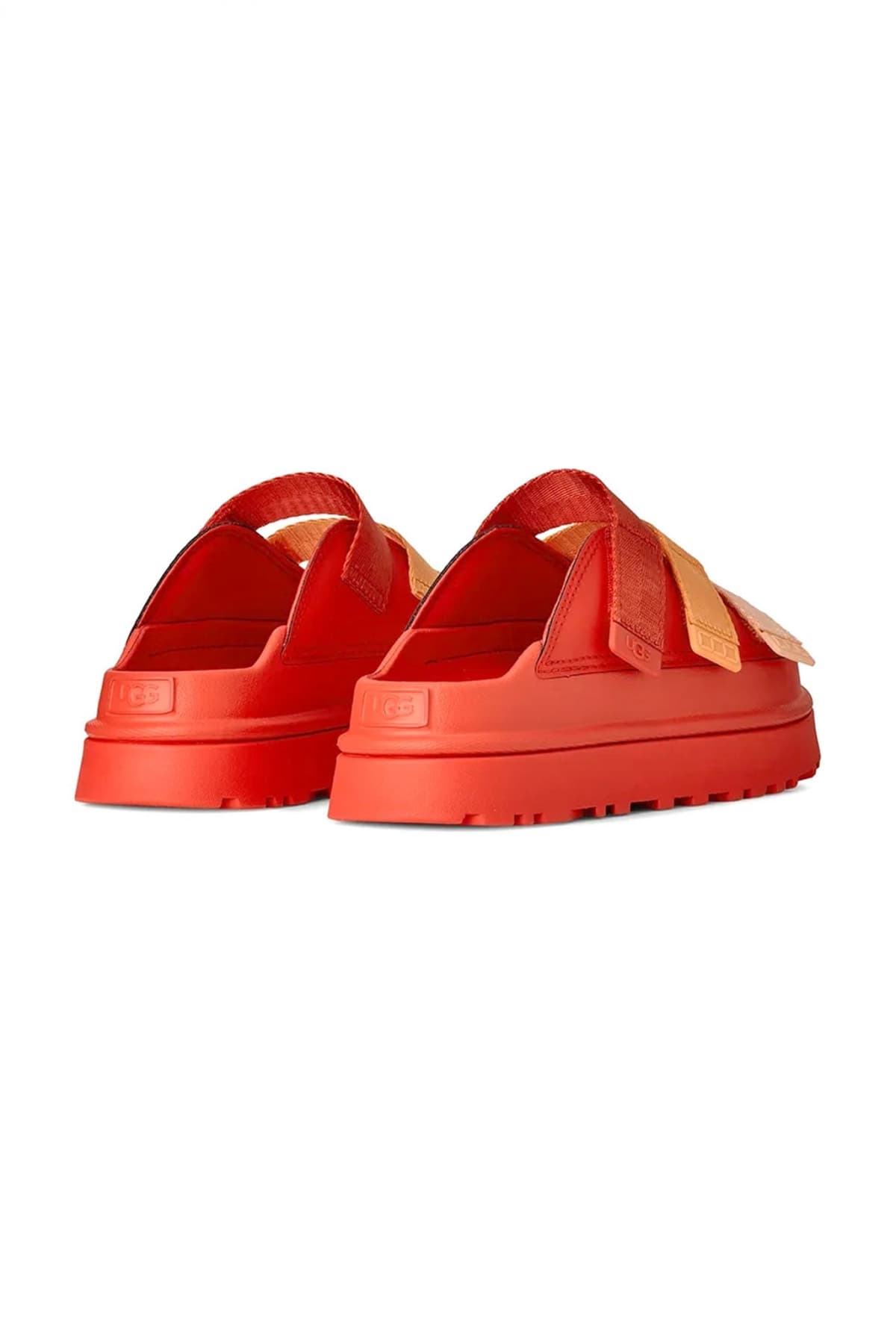 UGG ΠΑΠΟΥΤΣΙΑ ΠΑΝΤΟΦΛΕΣ GOLDENGLOW SLIDE LOGO ΠΟΡΤΟΚΑΛΙ