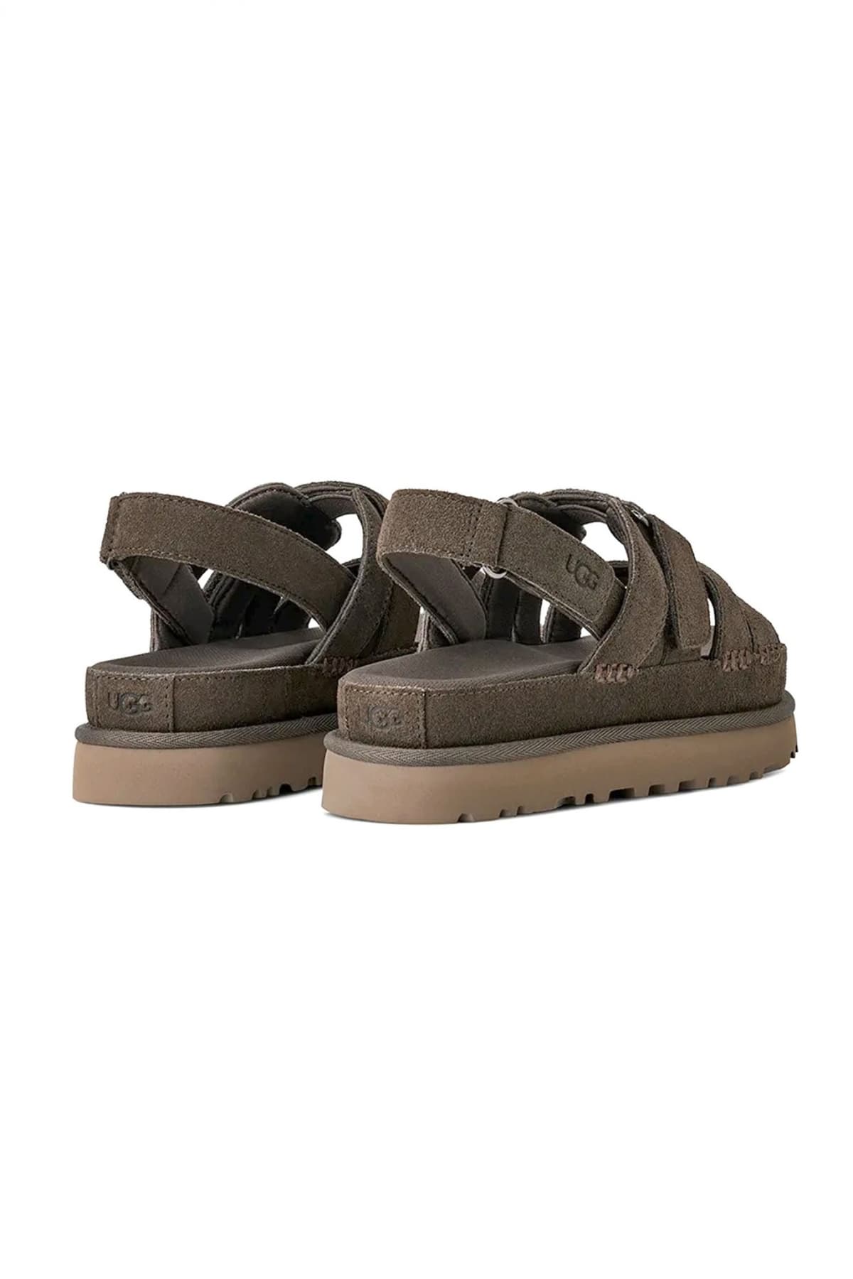 UGG ΠΑΠΟΥΤΣΙΑ ΠΕΔΙΛΑ GOLDENSTAR GLEAM ΣΟΥΕΤ LOGO XAKI ΣΚΟΥΡΟ