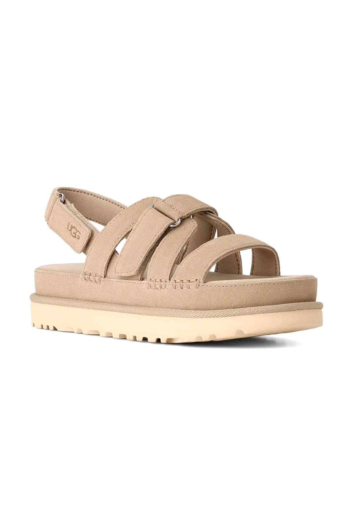 Goldenstar Gleam Suede Flatform Sandals Women Ugg