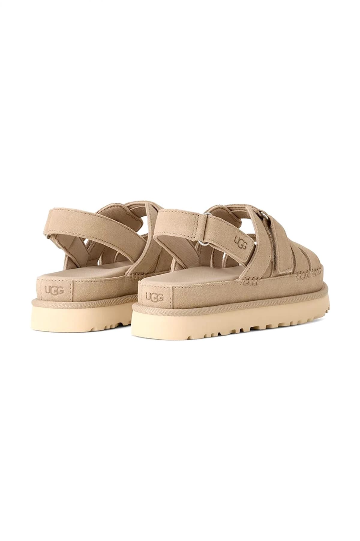 Goldenstar Gleam Suede Flatform Sandals Women Ugg