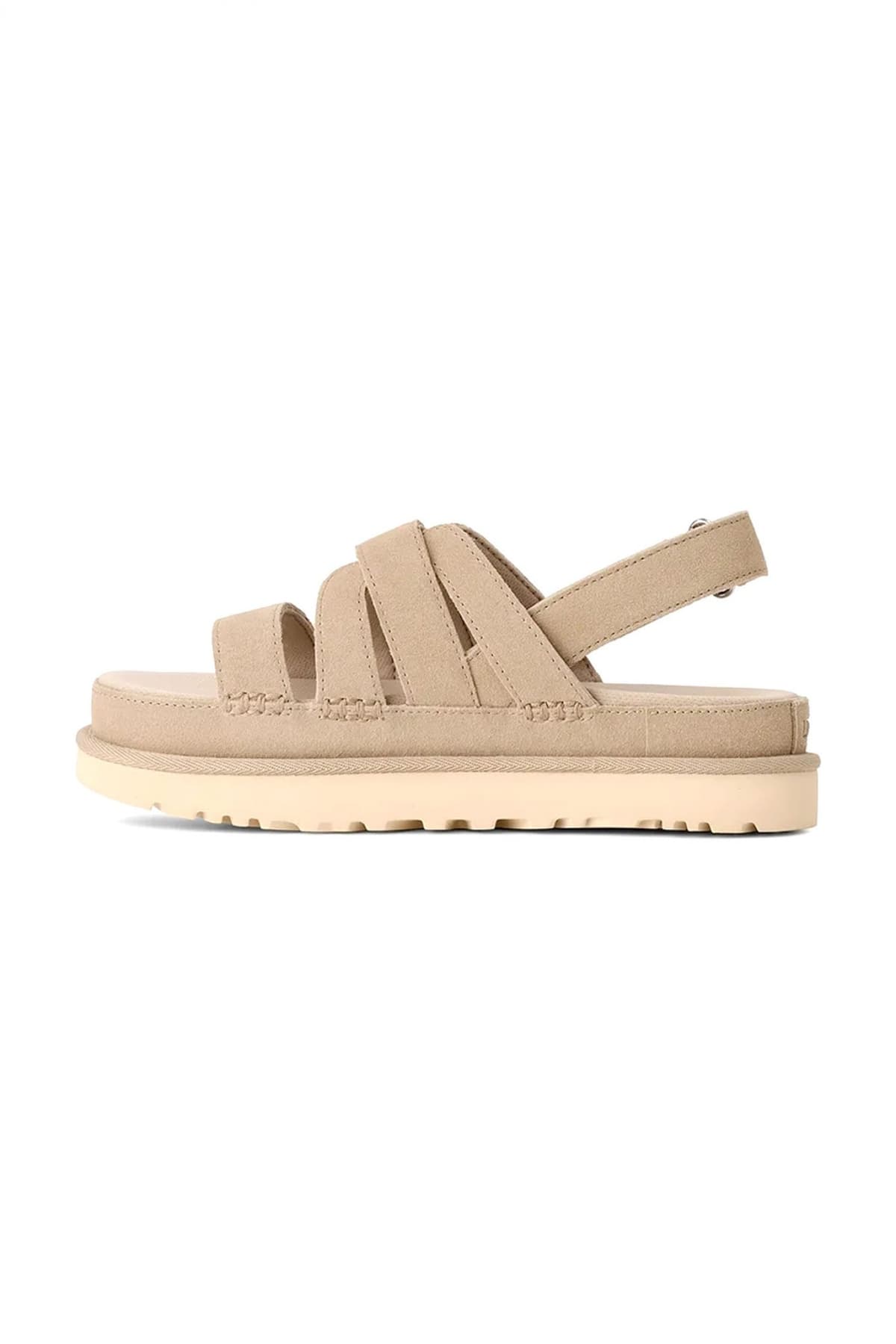Goldenstar Gleam Suede Flatform Sandals Women Ugg