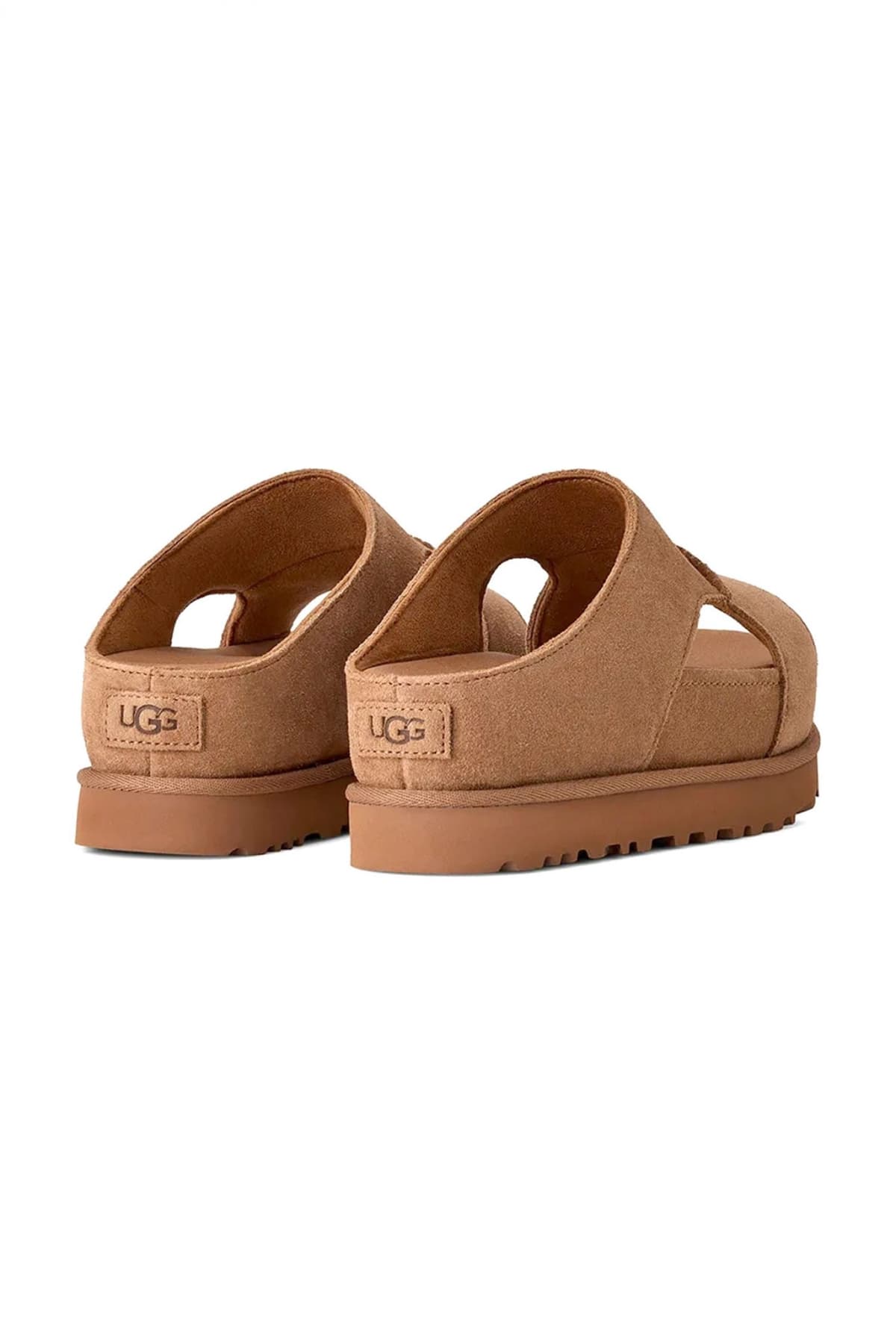 UGG ΠΑΠΟΥΤΣΙΑ ΠΑΝΤΟΦΛΕΣ GOLDENSTAR HI CUTOUT SLIDE ΣΟΥΕΤ LOGO ΤΑΜΠΑ
