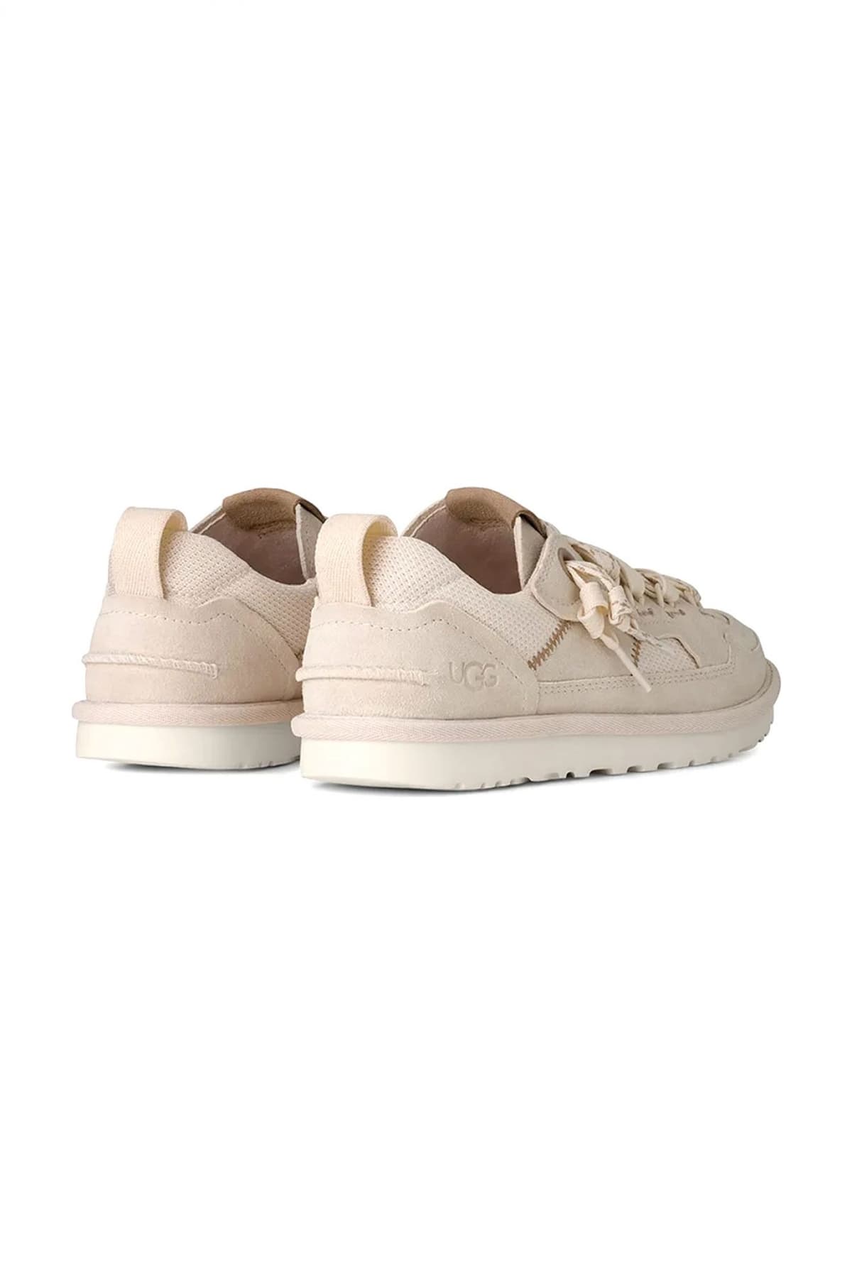 UGG ΠΑΠΟΥΤΣΙΑ SNEAKERS MINIMEL ΣΟΥΕΤ LOGO MΠΕΖ ΑΝΟΙΧΤΟ