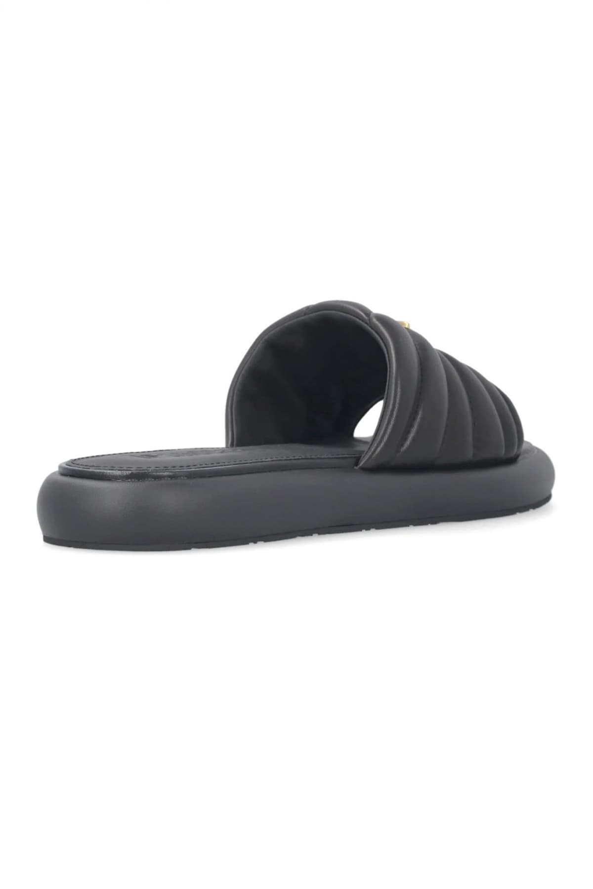 PINKO ΠΑΝΤΟΦΛΑ FIONA 03 - SLIPPER NAPPA ΜΑΥΡΟ