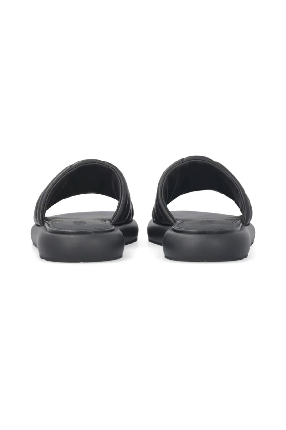 PINKO ΠΑΝΤΟΦΛΑ FIONA 03 - SLIPPER NAPPA ΜΑΥΡΟ