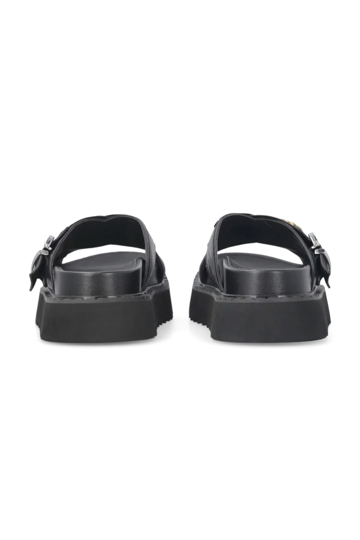 PINKO ΠΕΔΙΛΟ KATE 09 - SANDAL NAPPA ΜΑΥΡΟ