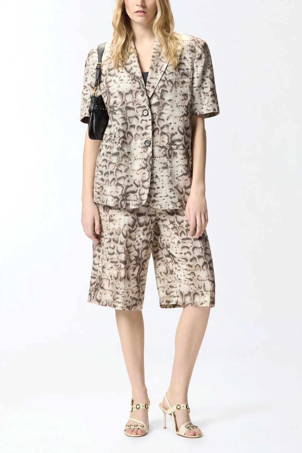 PINKO ΣΑΚΑΚΙ BRINDISI JACKET ΜΟΤΙΒΟ ΦΙΔΙΟΥ