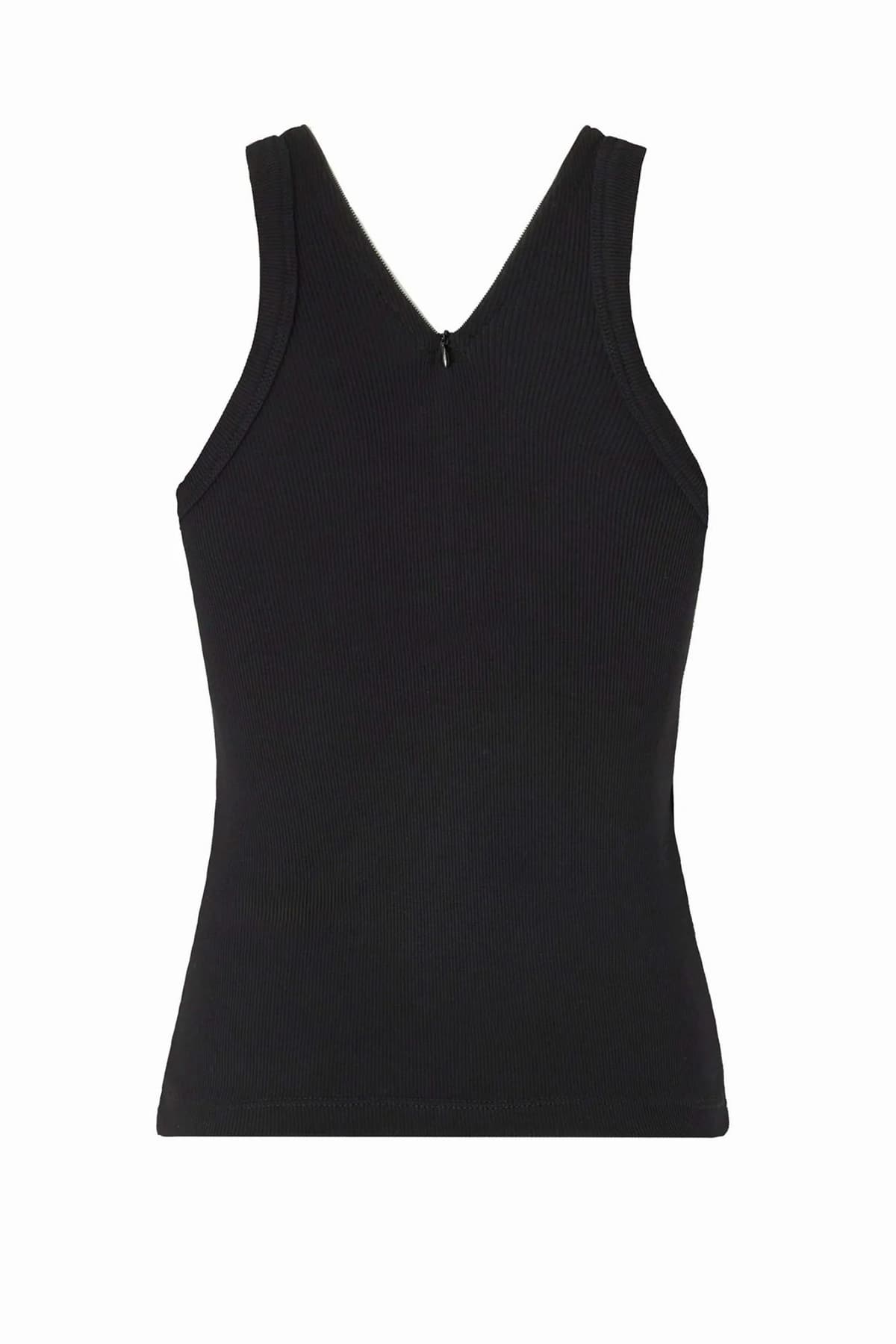PINKO ΦΑΝΕΛΑΚΙ CYNAR (CURACAO) TANK TOP ΜΑΥΡΟ