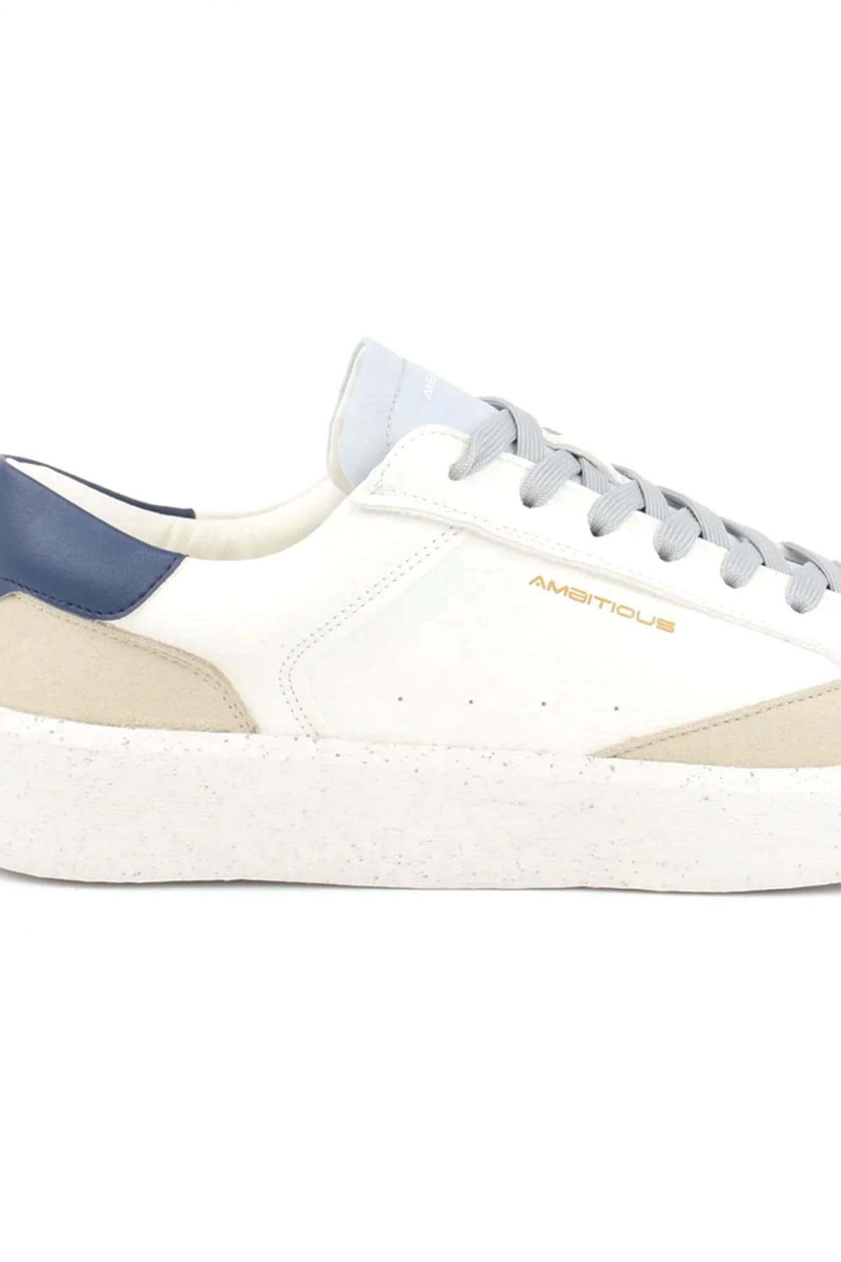AMBITIOUS ΠΑΠΟΥΤΣΙΑ SNEAKERS ΛΕΥΚΟ-ΜΠΛΕ