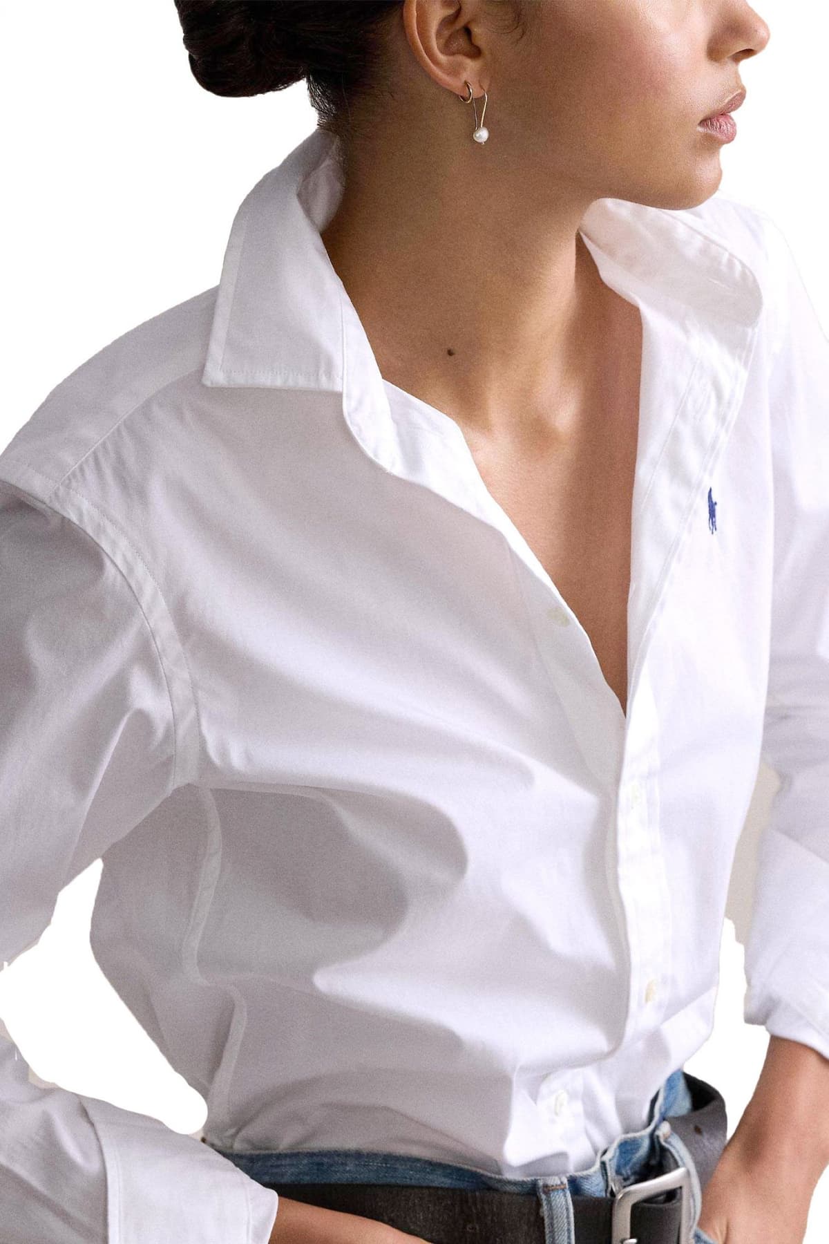 Women's Shirts Polo Ralph Lauren White