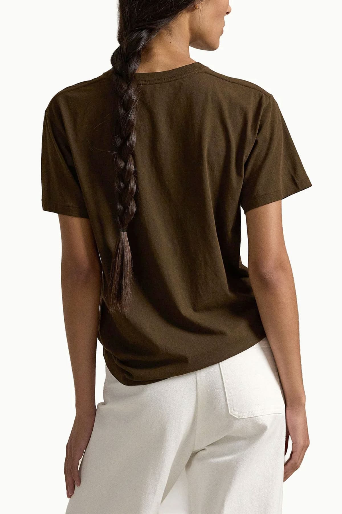 RALPH LAUREN T-SHIRT CLASSICS FRN BR TEE LOGO ΚΑΦΕ