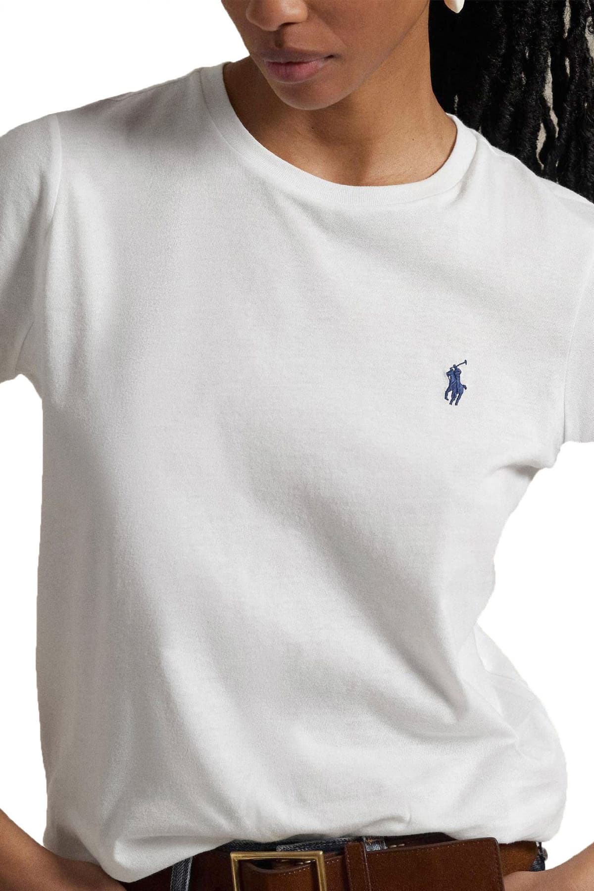 Women's T-Shirts Polo Ralph Lauren White