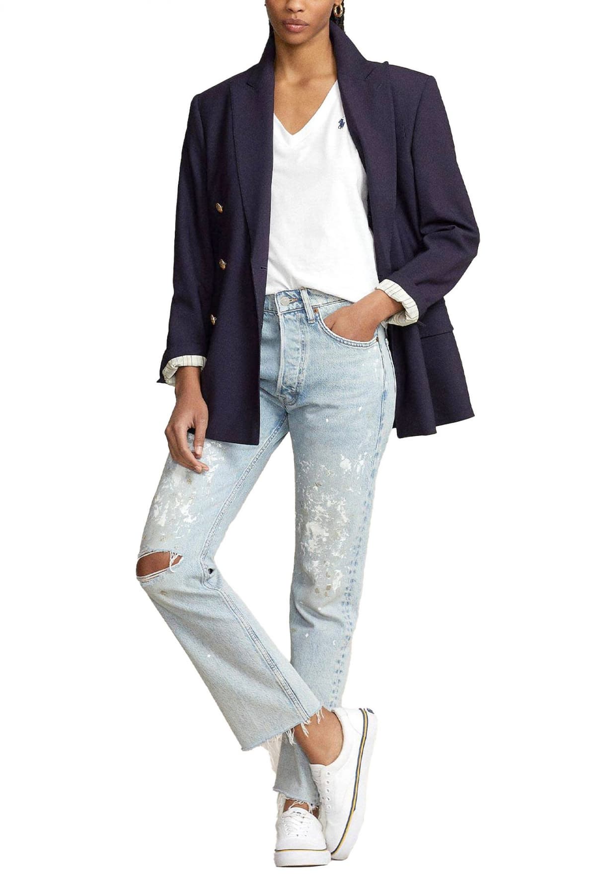 Women's T-Shirts Ralph Lauren White