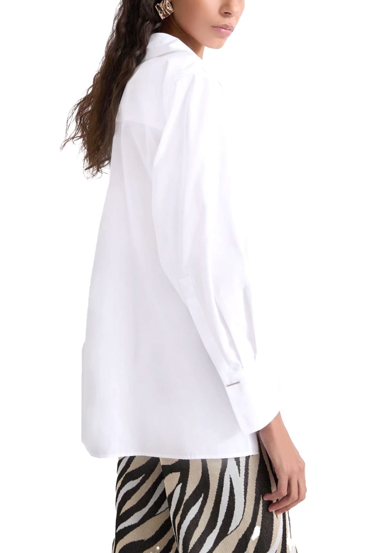 MARELLA SPORT ΠΟΥΚΑΜΙΣΟ MLSTABARIN ΚΡΥΦΑ ΚΟΥΜΠΙΑ ΛΕΥΚΟ