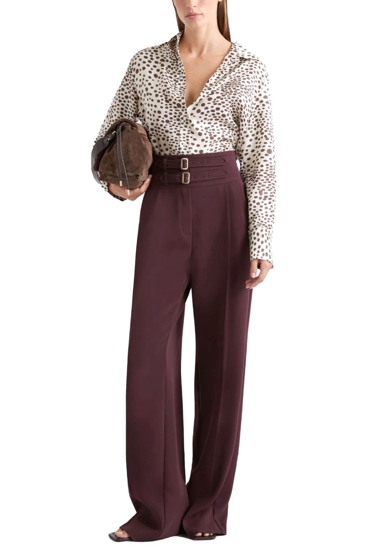 MARELLA ΠΟΥΚΑΜΙΣΟ ΠΟΥΑ MLLSALVE ΕΚΡΟΥ-ΚΑΦΕ