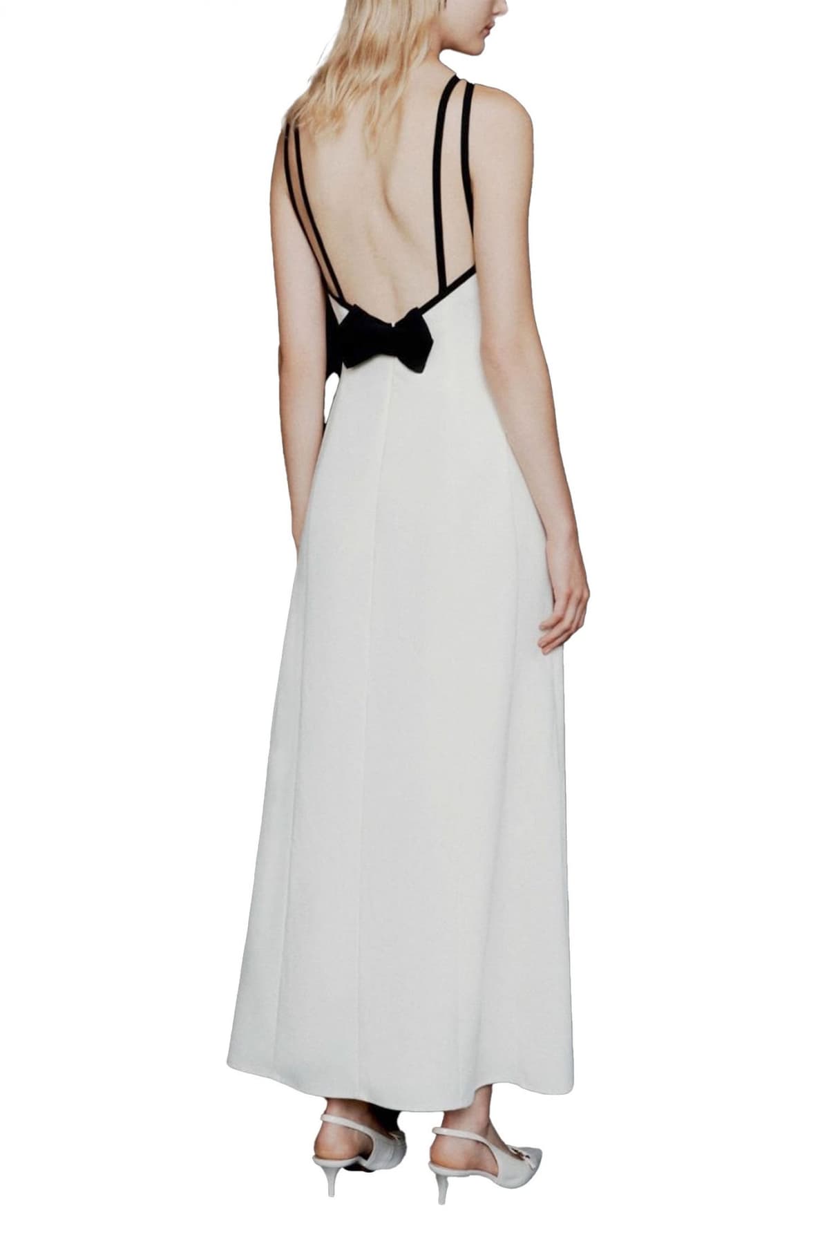 MARELLA ART 365 ΦΟΡΕΜΑ MAXI MLTSAPORE ΑΝΟΙΓΜΑ ΠΛΑΤΗ ΦΙΟΓΚΟΣ ΕΚΡΟΥ-ΜΑΥΡΟ