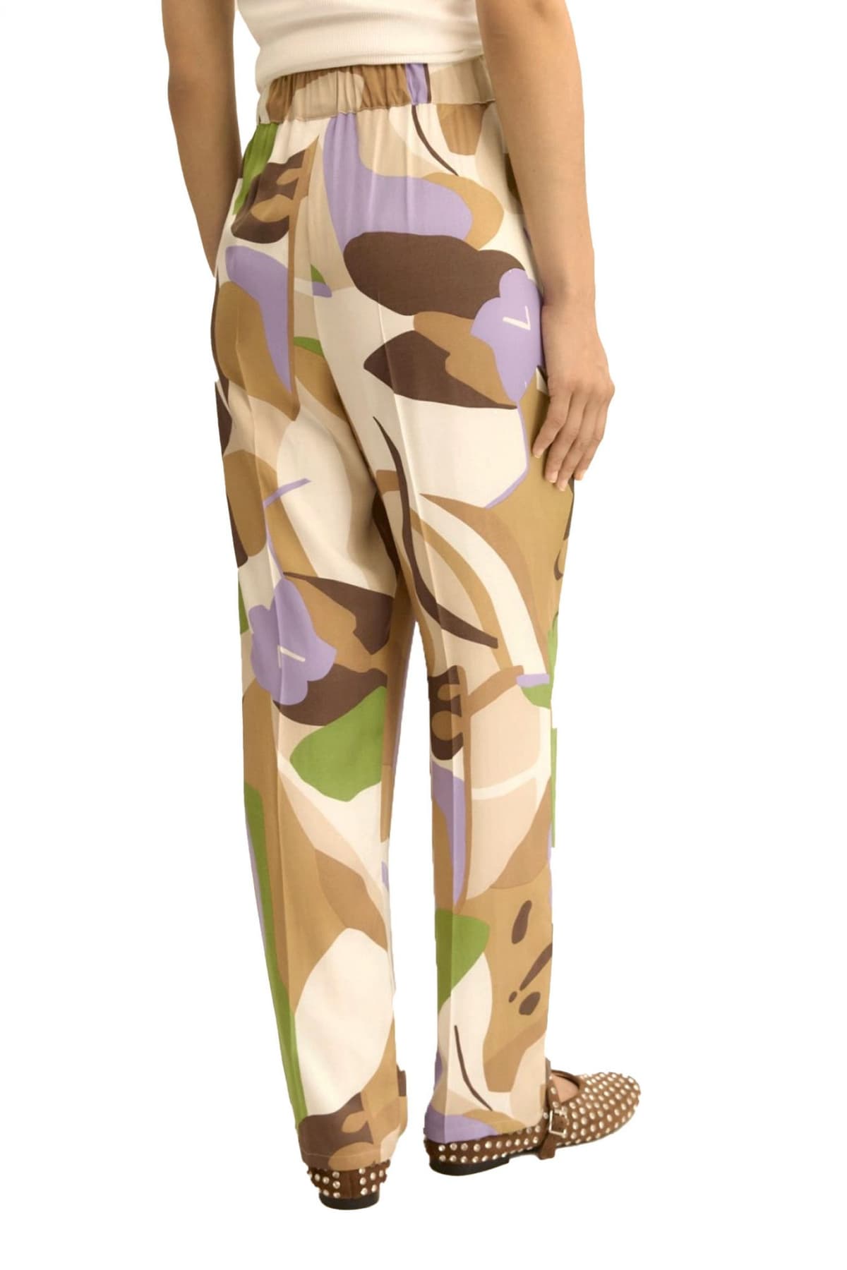 MARELLA EMME ΠΑΝΤΕΛΟΝΙ ΕΜΠΡΙΜΕ EMMOSSO ΛΑΣΤΙΧΟ ΜΕΣΗ ΠΟΛΥΧΡΩΜΟ