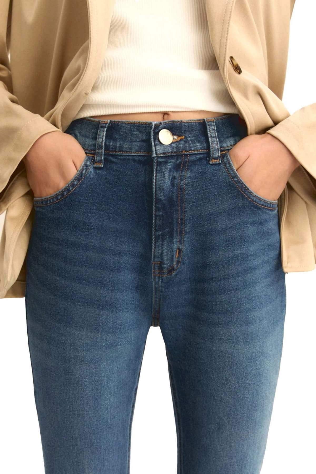 MARELLA EMME ΠΑΝΤΕΛΟΝΙ JEANS EMMBOOTCUT ΣΚΟΥΡΟ ΜΠΛΕ