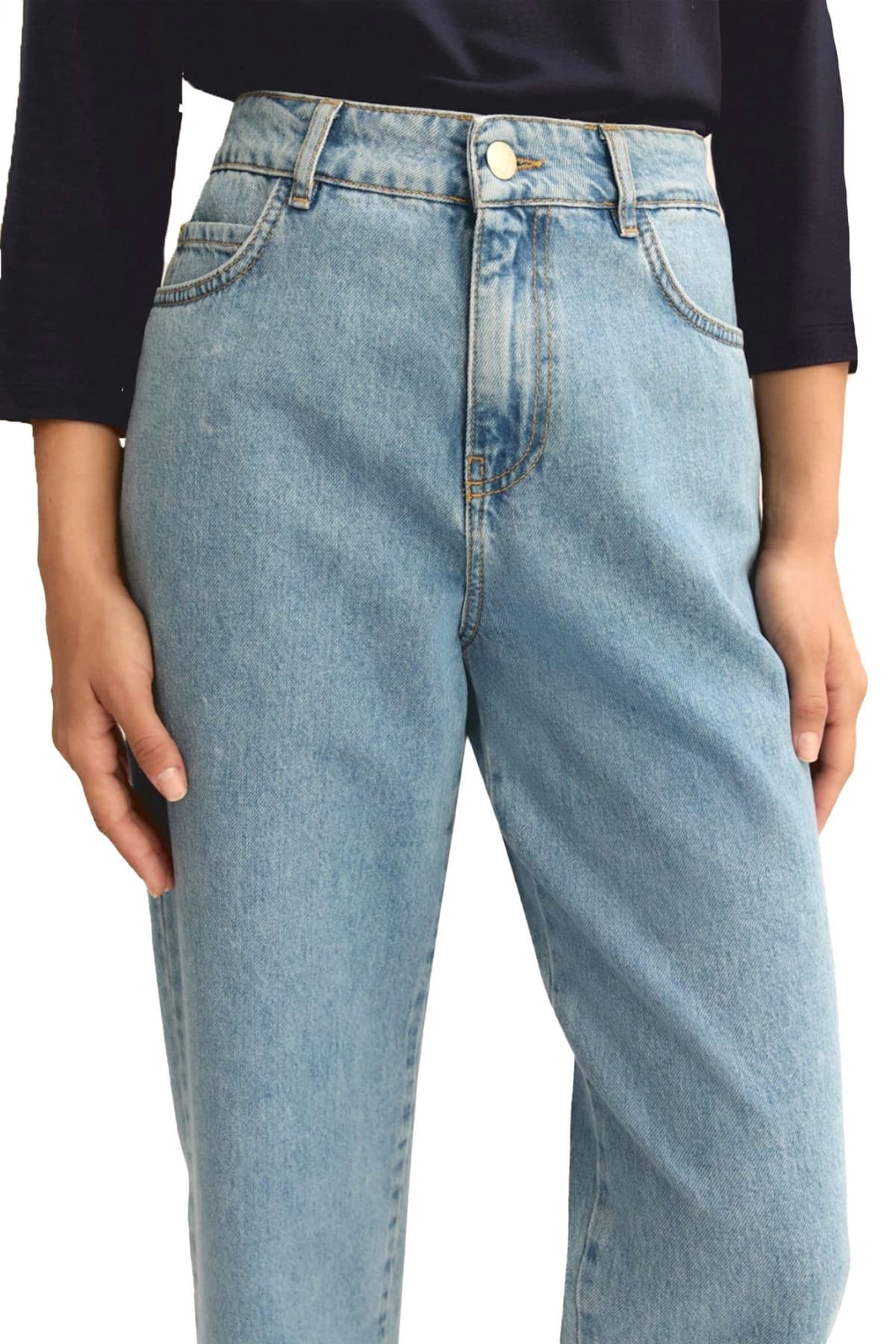 MARELLA EMME ΠΑΝΤΕΛΟΝΙ JEANS EMMAGITARE ΜΠΛΕ