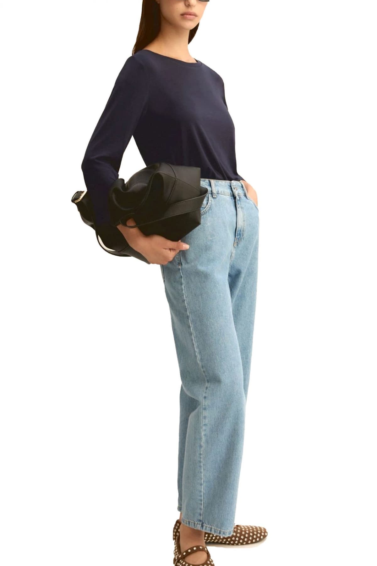 MARELLA EMME ΠΑΝΤΕΛΟΝΙ JEANS EMMAGITARE ΜΠΛΕ