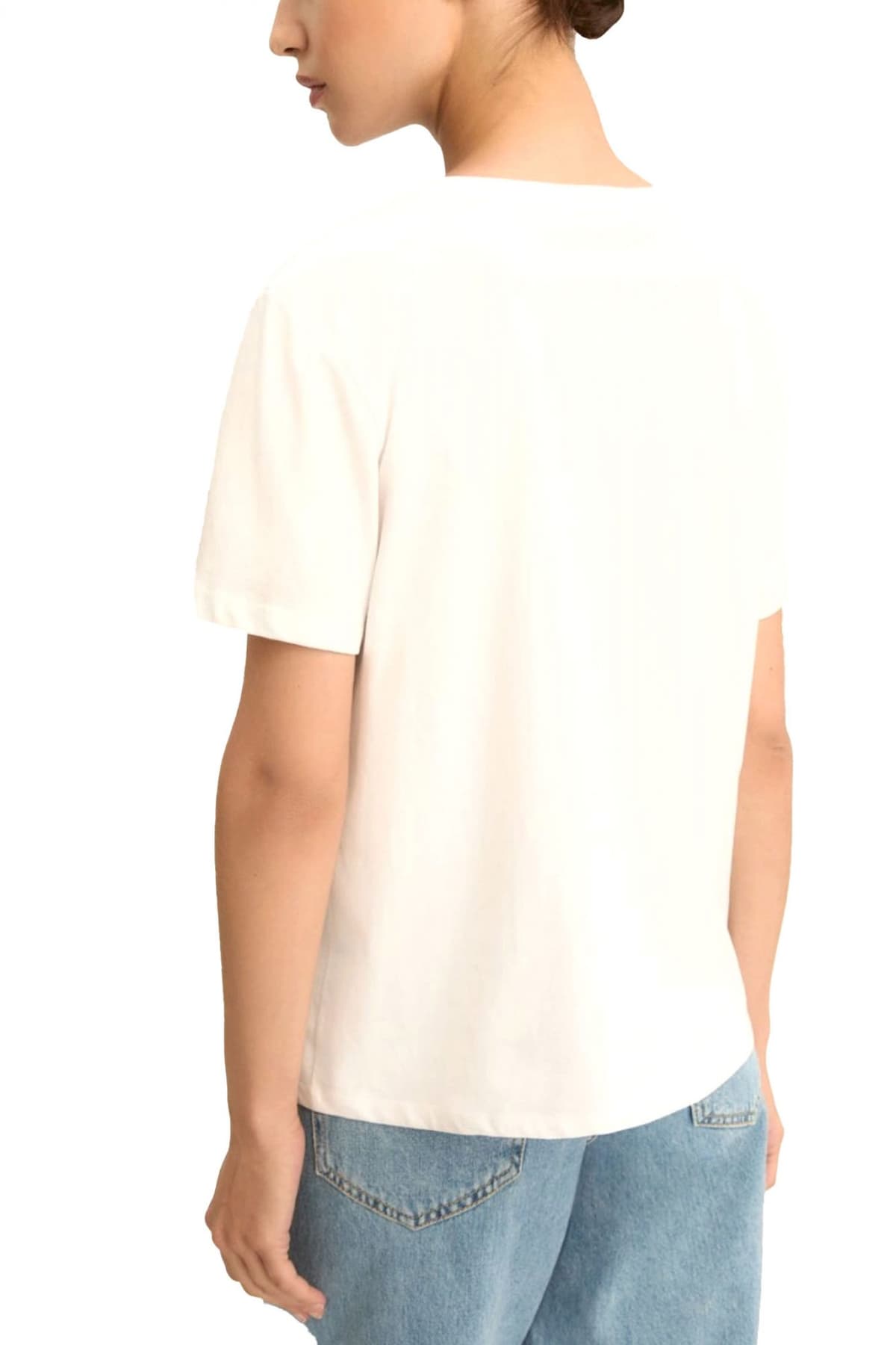 MARELLA EMME T-SHIRT EMMRACCONTO ΣΤΡΑΣ ΛΕΥΚΟ