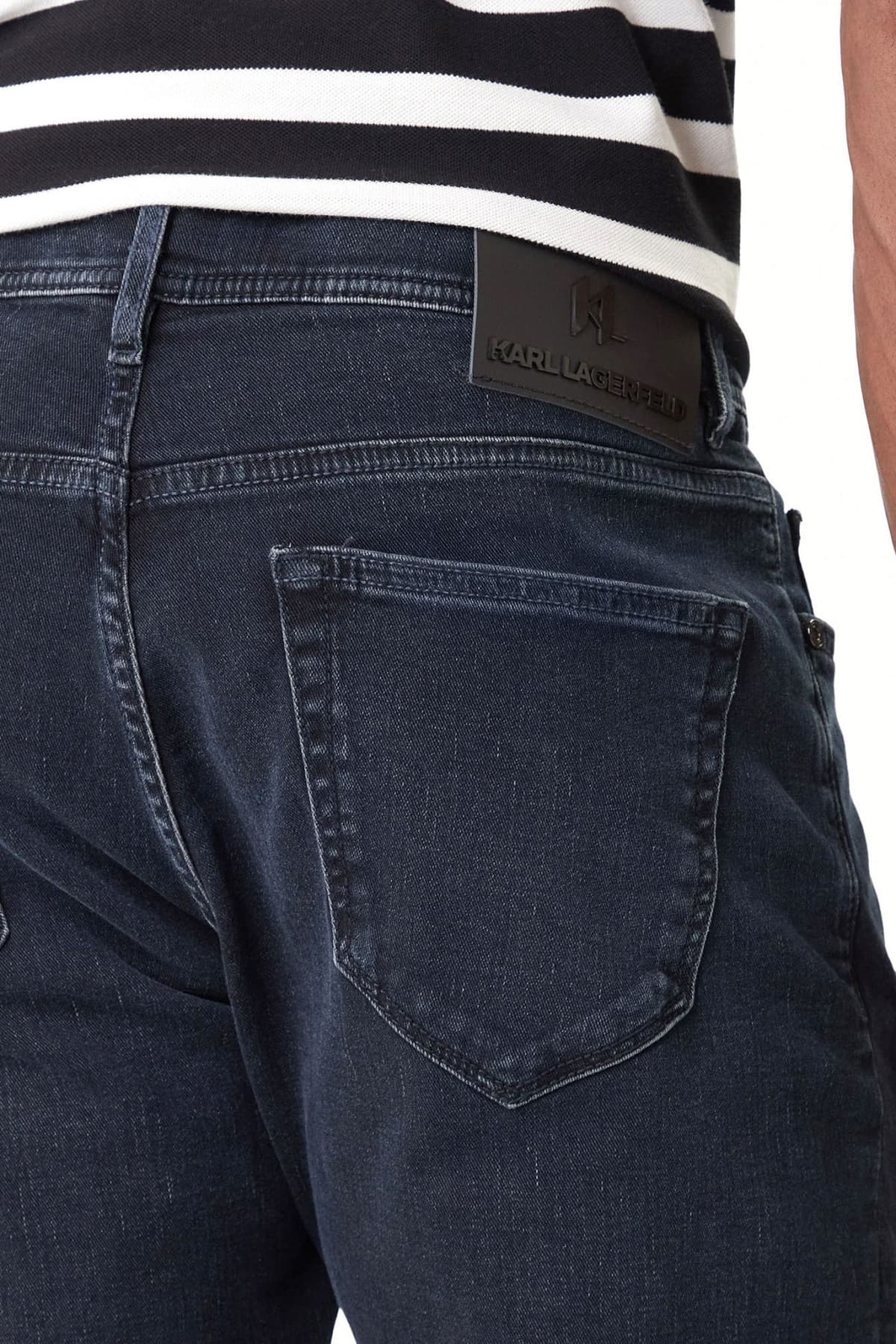KARL LAGERFELD ΠΑΝΤΕΛΟΝΙ JEANS REGULAR FIT LUXE SOFT TOUCH ΜΠΛΕ