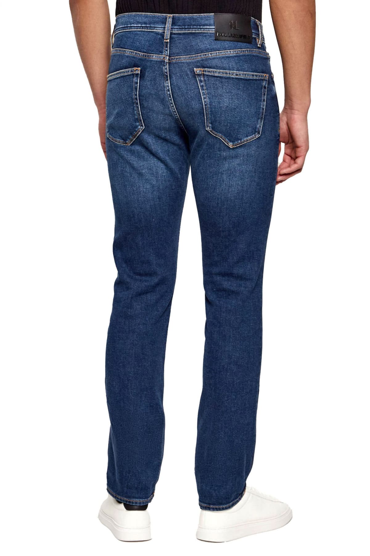 KARL LAGERFELD ΠΑΝΤΕΛΟΝΙ JEANS REGULAR FIT LUXE AUTHENTIC DENIM ΜΠΛΕ