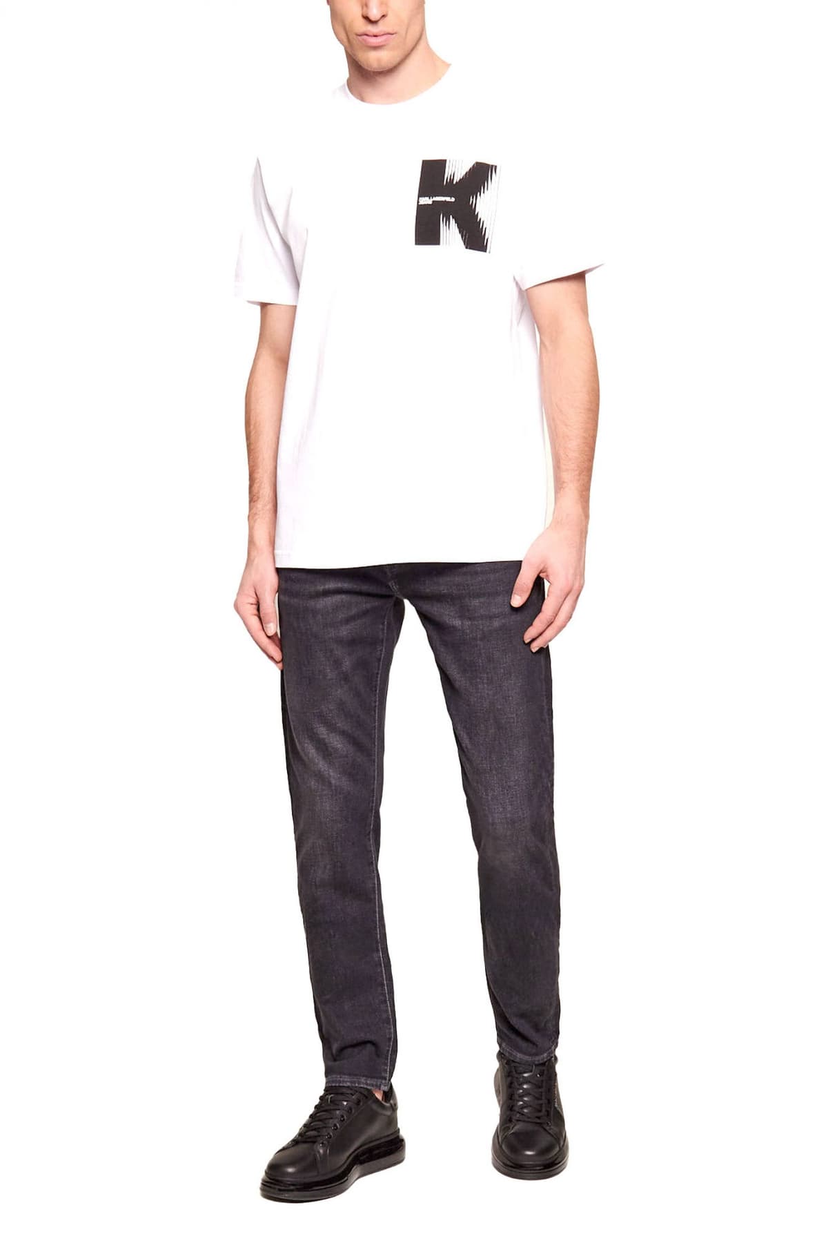 KARL LAGERFELD 5-POCKET KL-JORDAN 265506-500890-970 DenimBlack