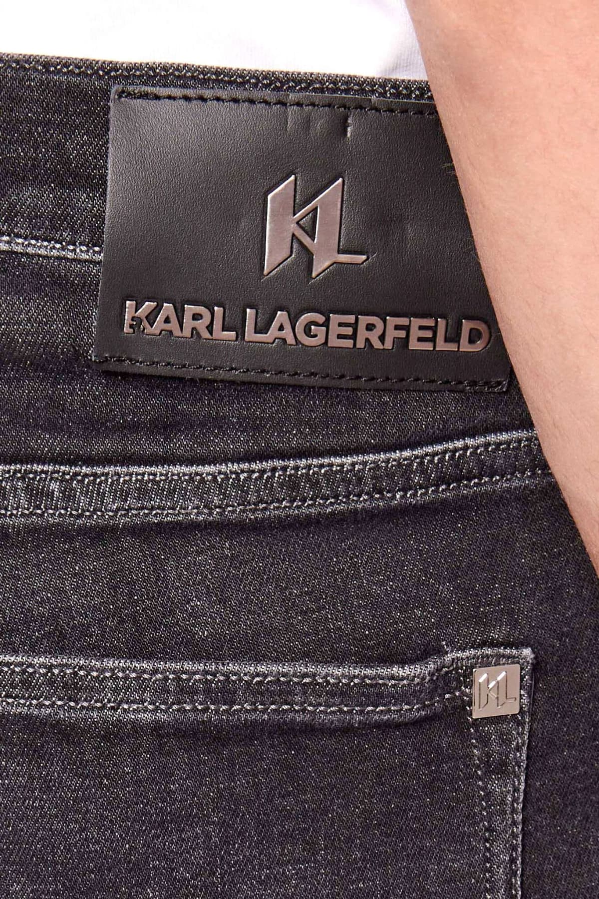 KARL LAGERFELD 5-POCKET KL-JORDAN 265506-500890-970 DenimBlack