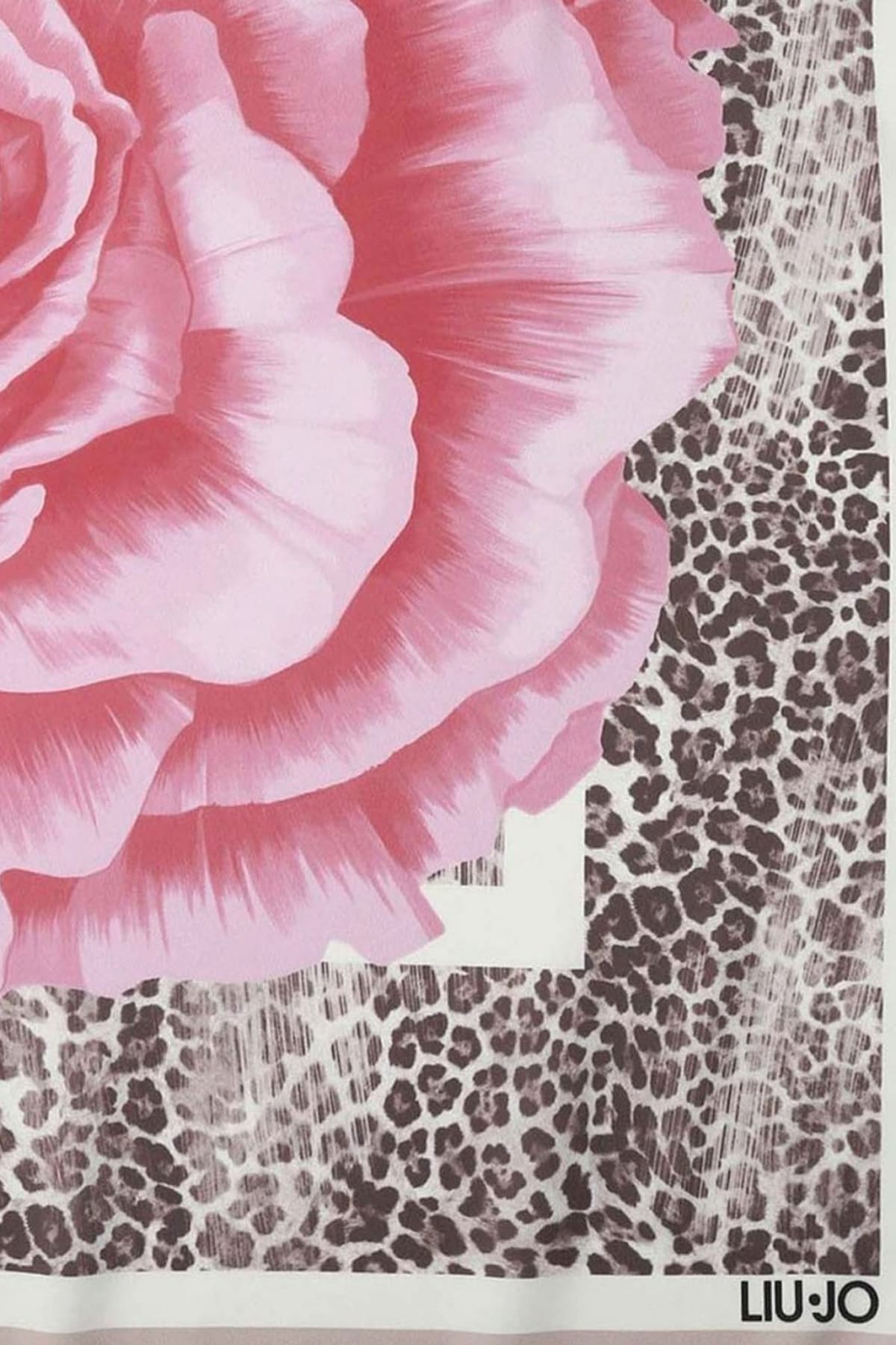 LIU-JO BETTER FLOWERS ΦΟΥΛΑΡΙ ΛΟΥΛΟΥΔΙ ΜΠΕΖ-ΡΟΖ